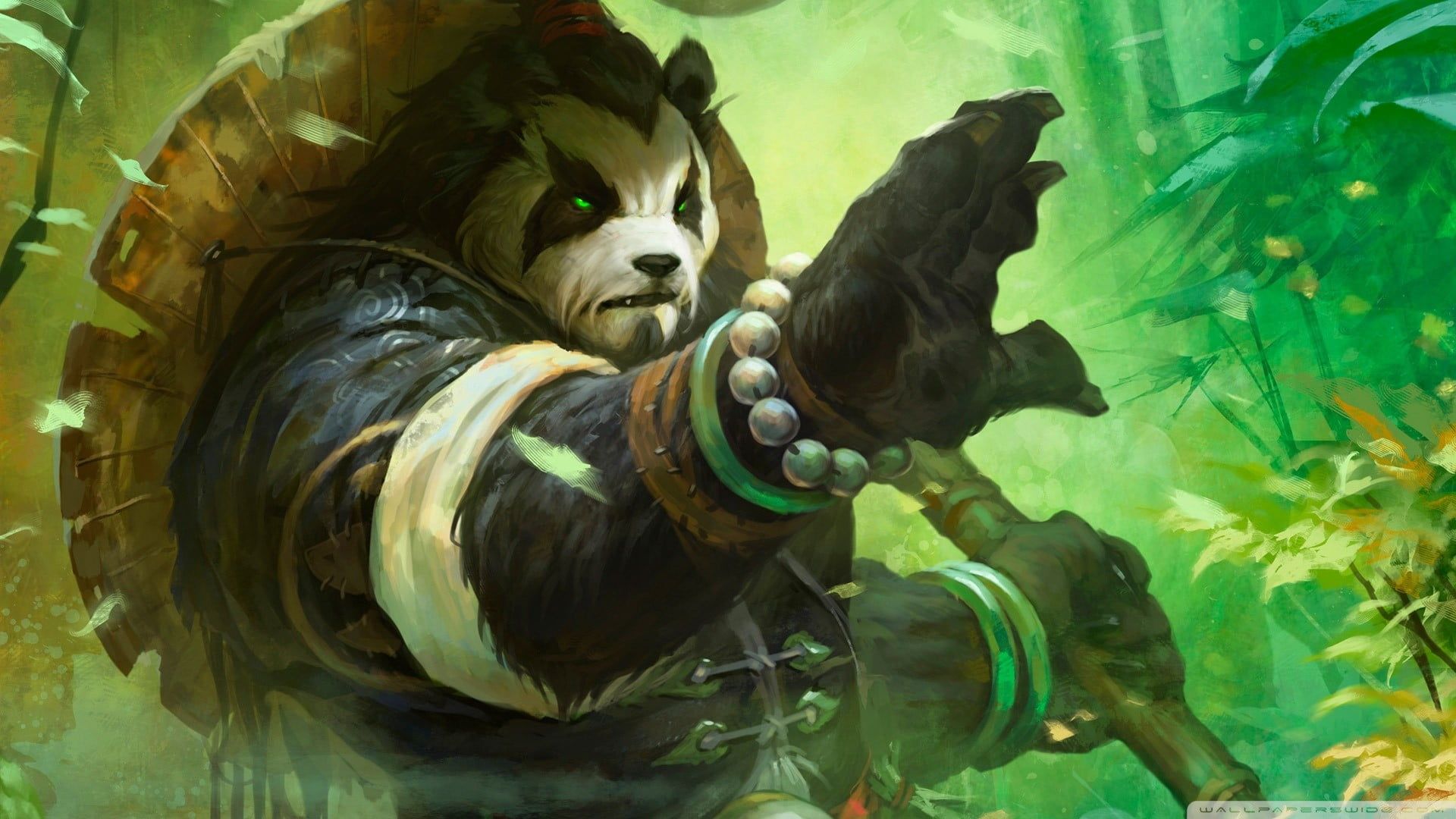 Video game Panda digital artwork, World of Warcraft: Mists
