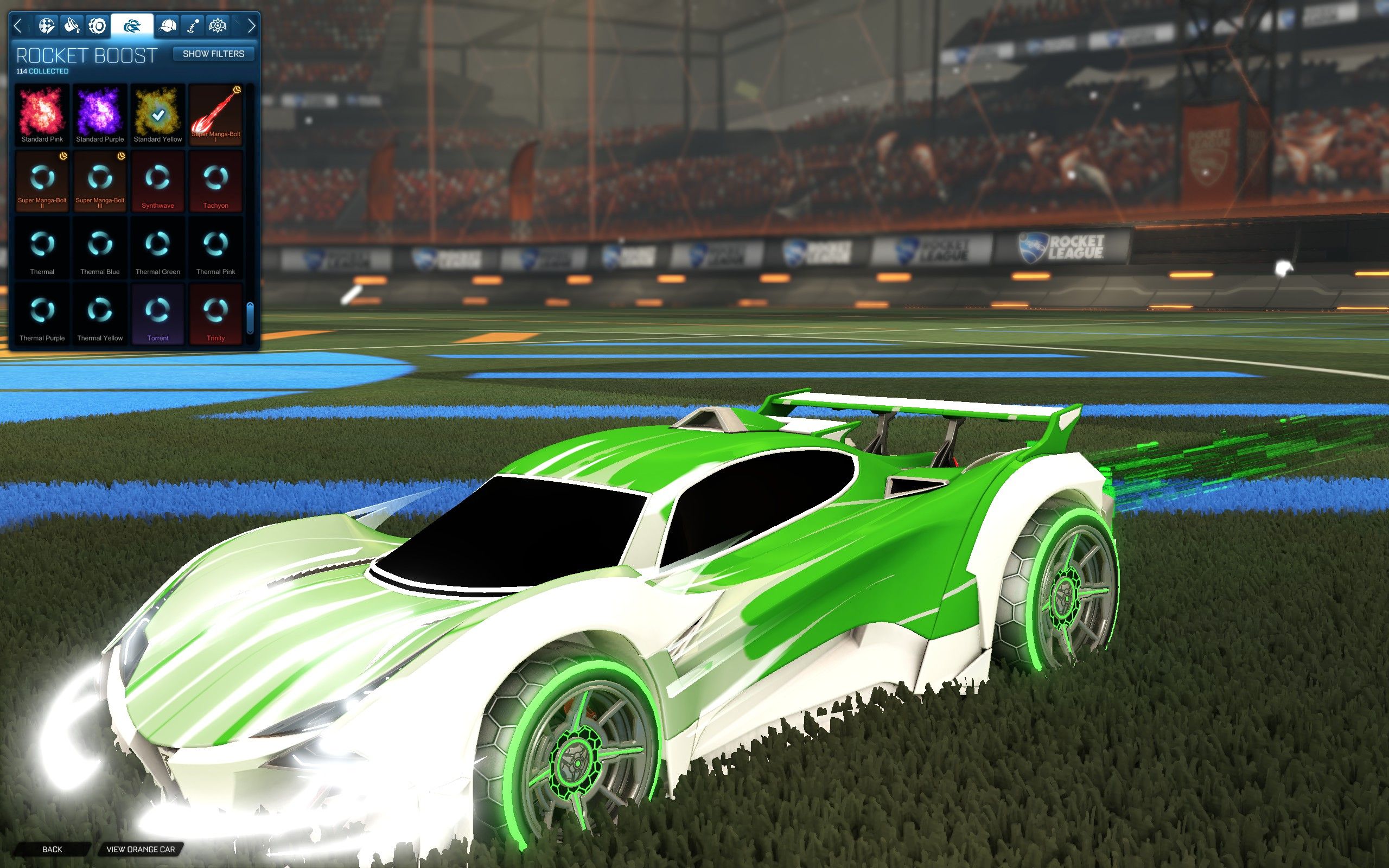 Super Manga-Bolt I (Tier 03) decals in Rocket League