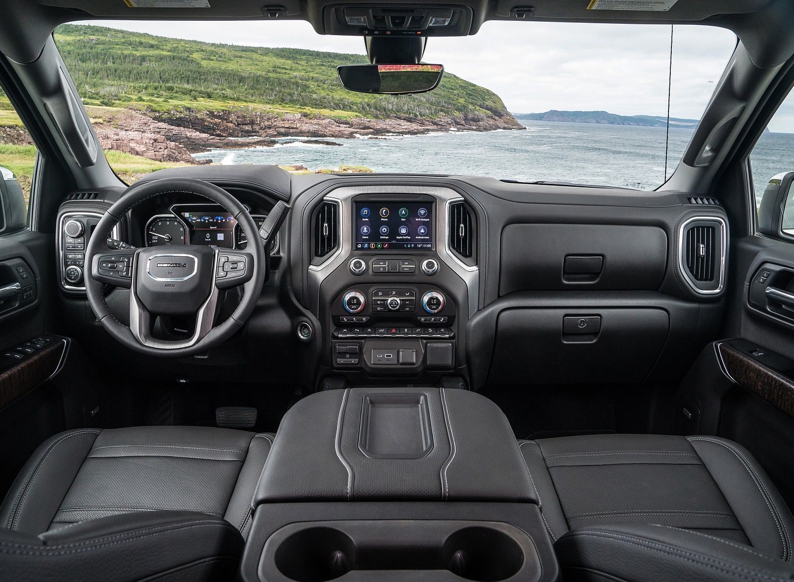 GMC Sierra Denali Interior Cockpit Wallpaper