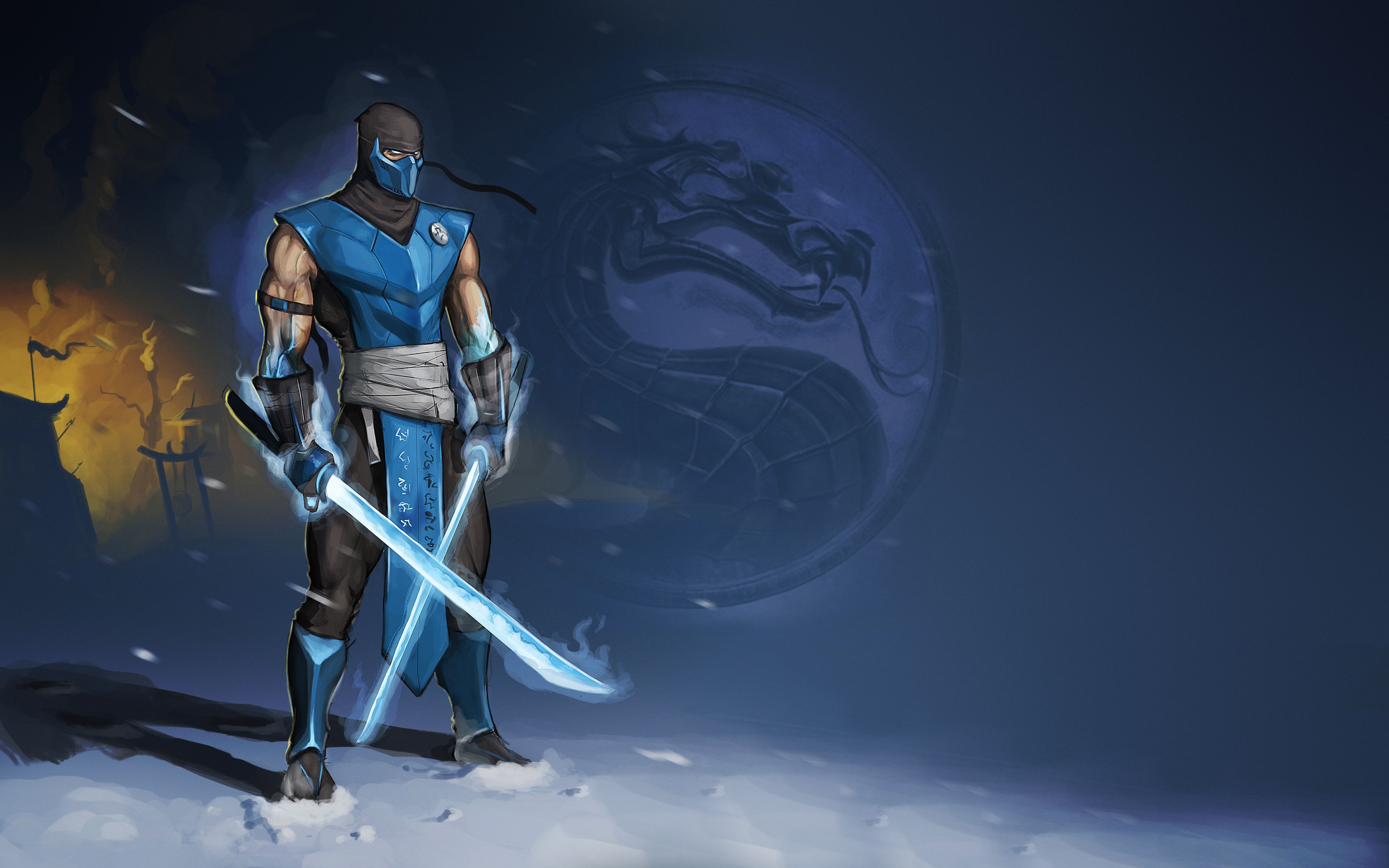 Free download Mortal kombat sub zero sub zero ninja cold swords