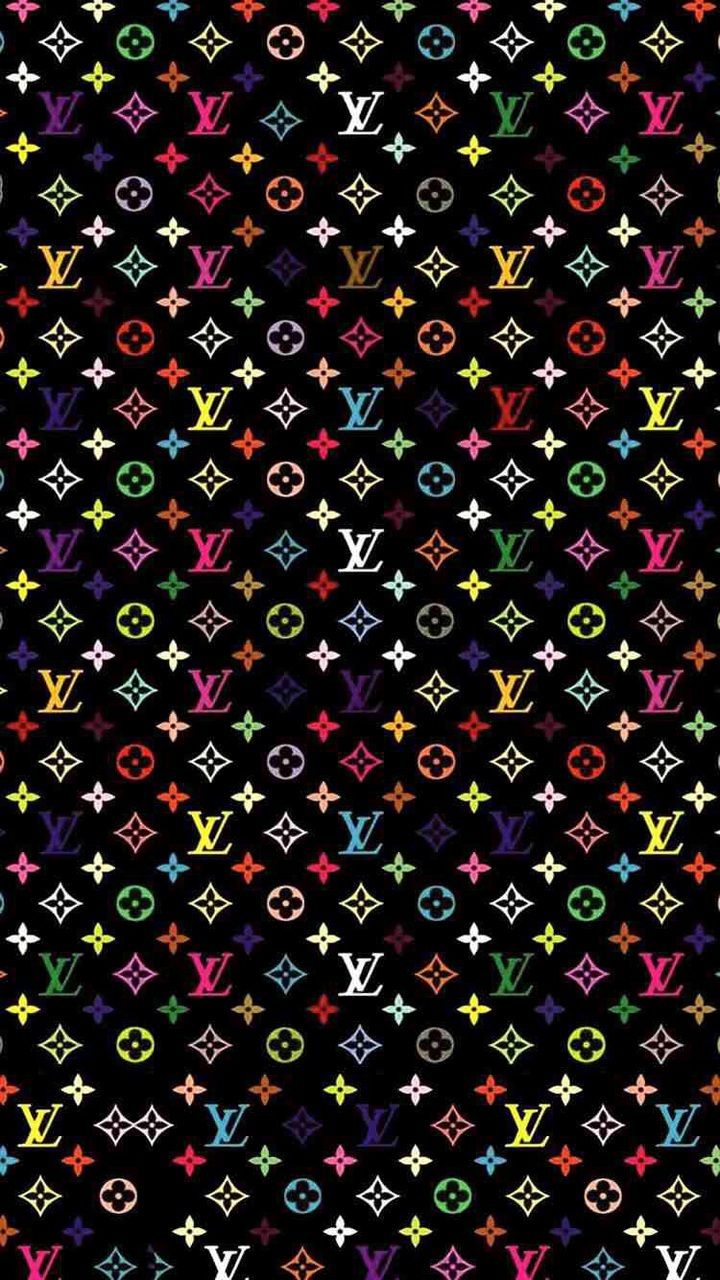 Wallpaper, Lv, And iPhone Image Vuitton Multicolor