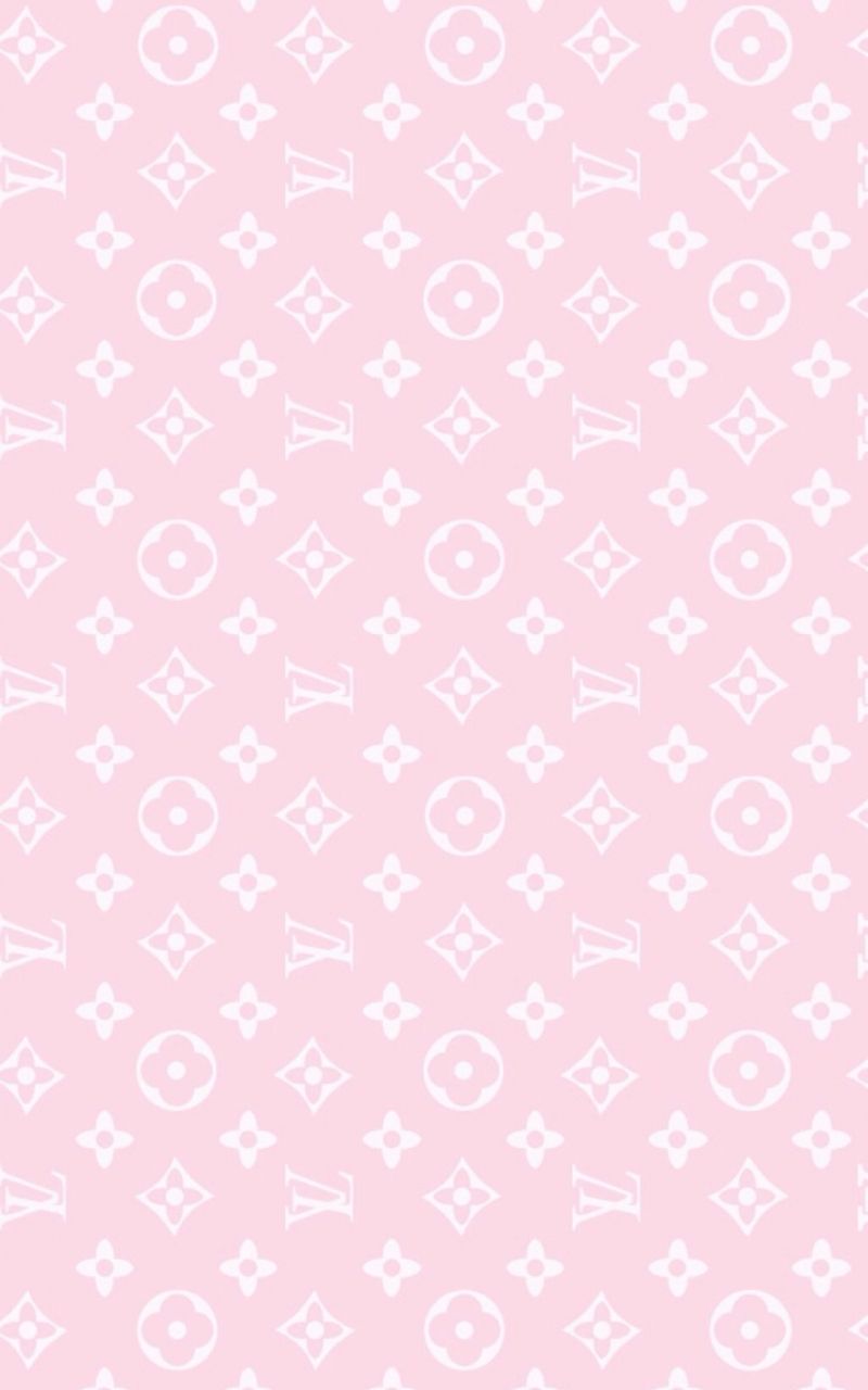 Download wallpapers Louis Vuitton pink logo, 4k, pink neon lights