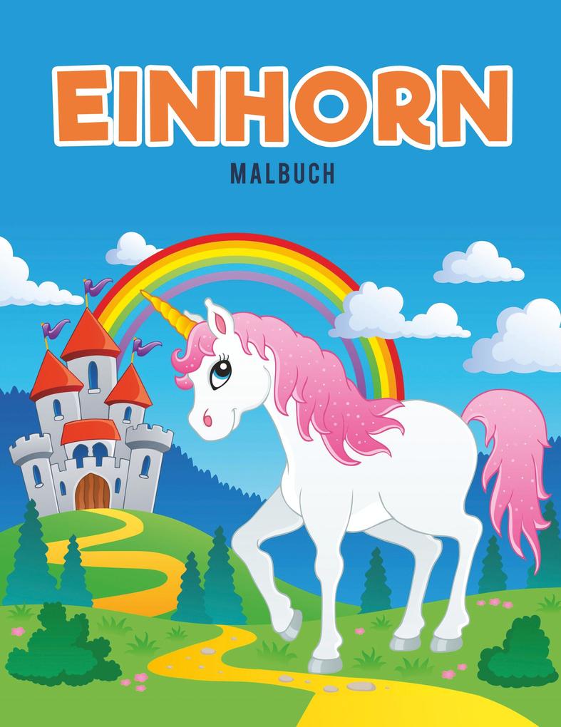 Einhorn Malbuch Buch For Kidseinhornmalbuch