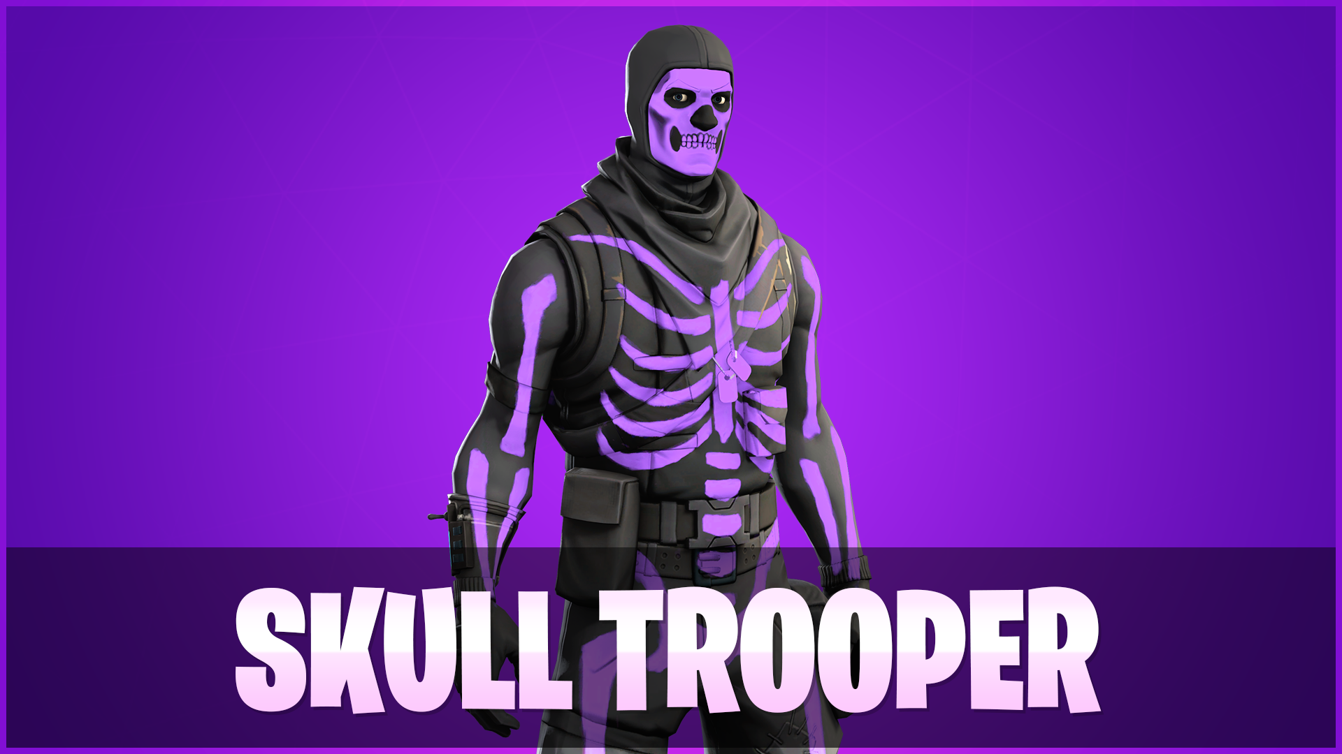 Purple Skull Trooper Wallpapers.