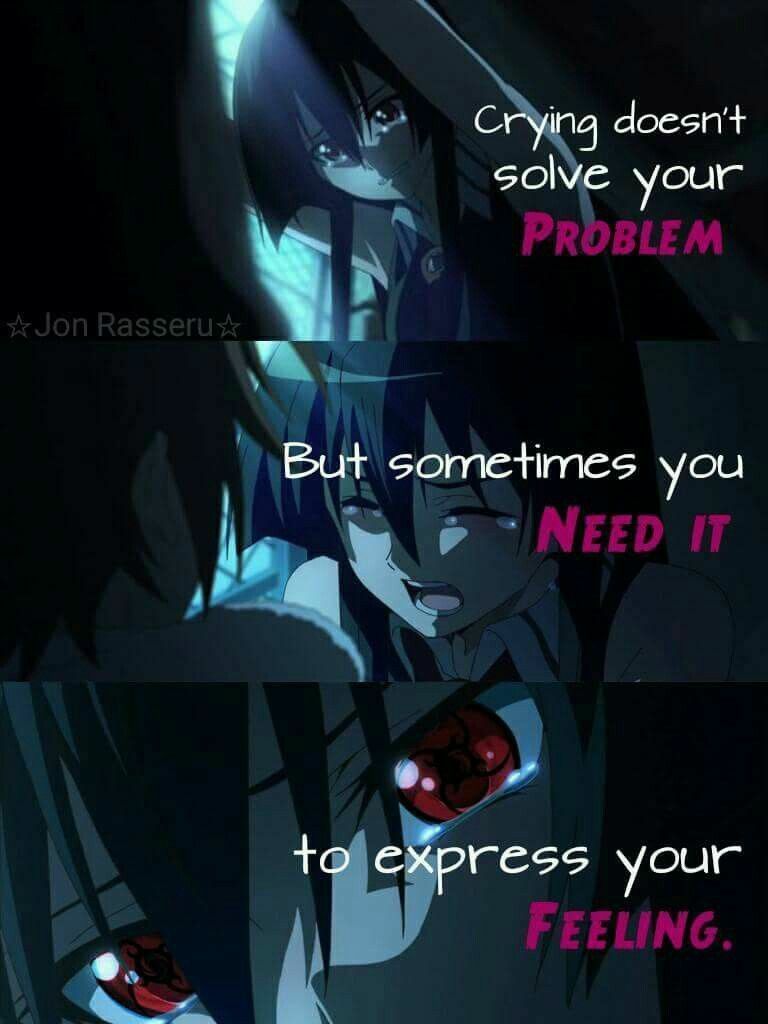 Sad Anime With Love Quotes Wallpapers - Wallpaper Cave