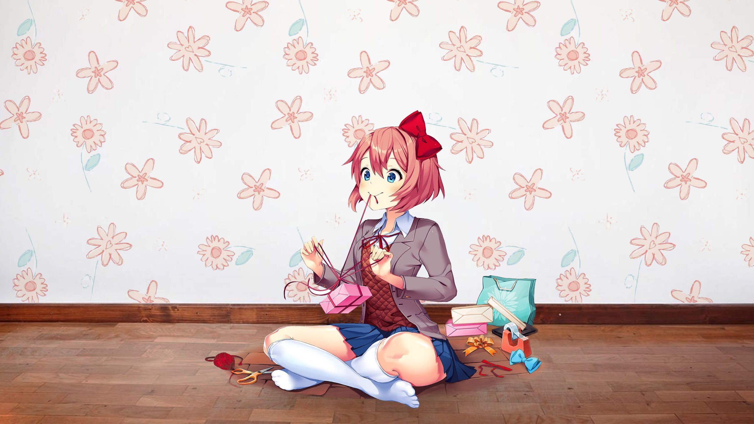 Sayori DDLC Wallpapers Wallpaper Cave