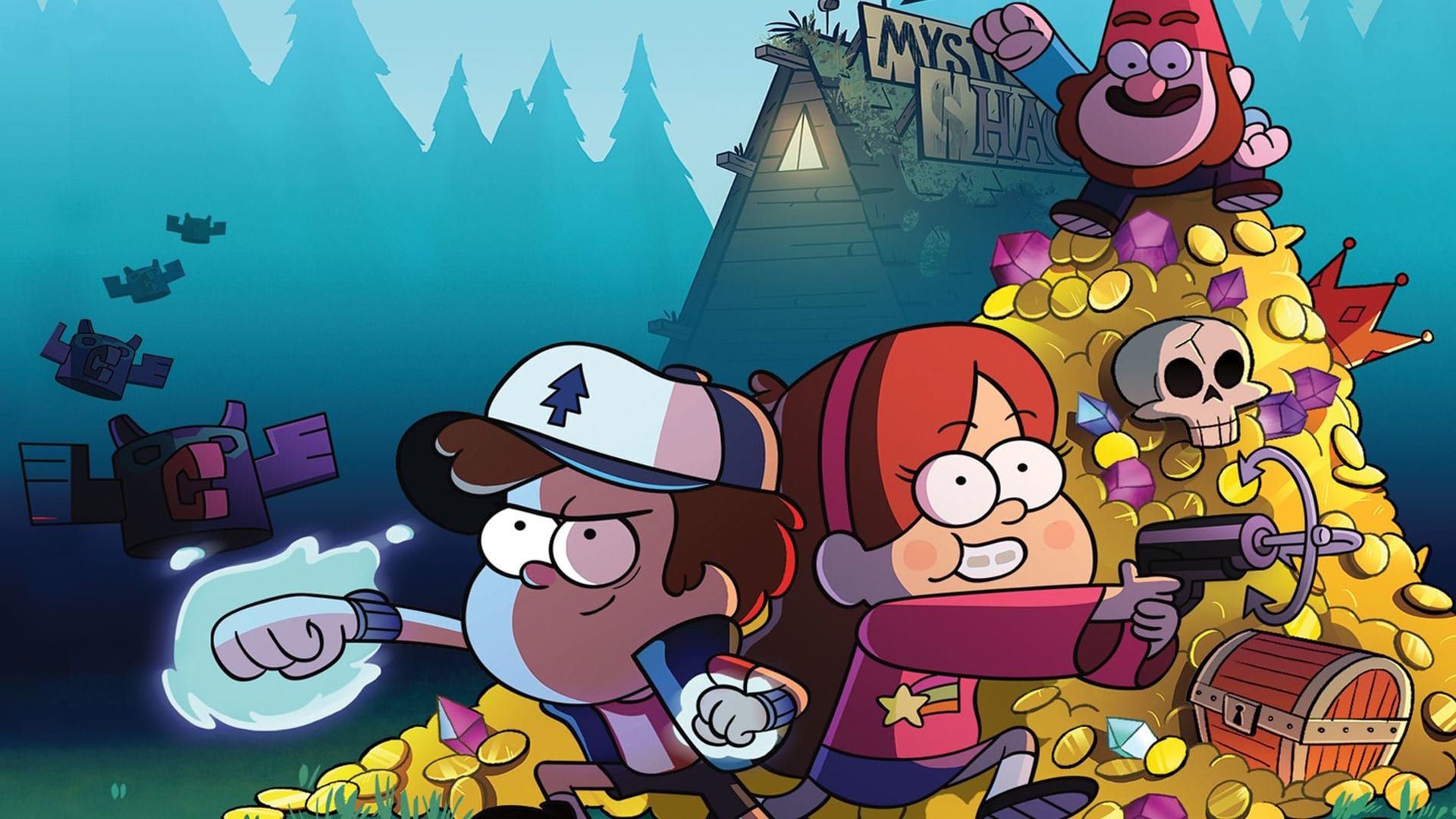 Gravity Falls Legend Of The Gnome Gemulets Dipper Wallpaper & Background Download