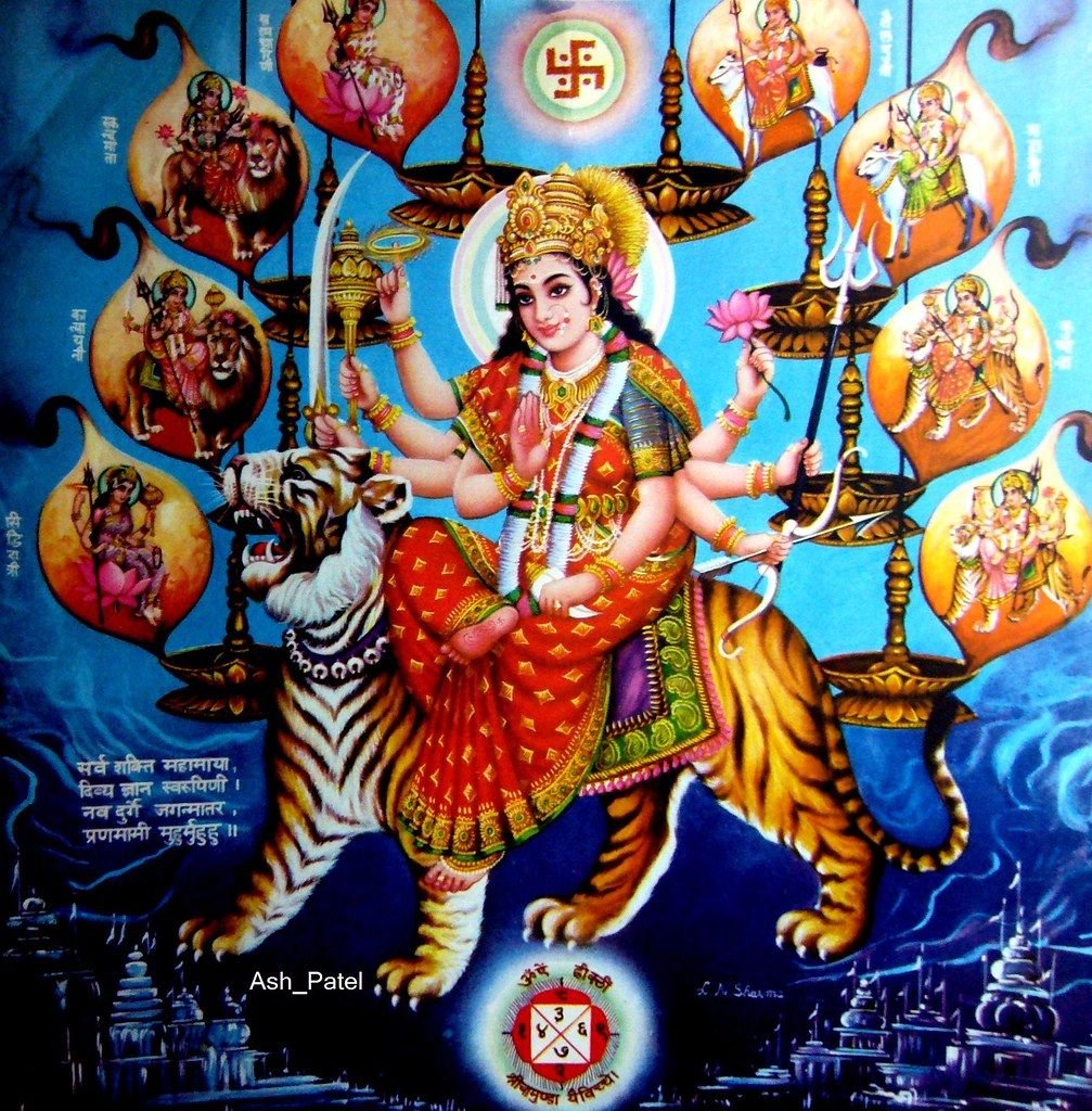 Nav Durga Wallpapers Wallpaper Cave