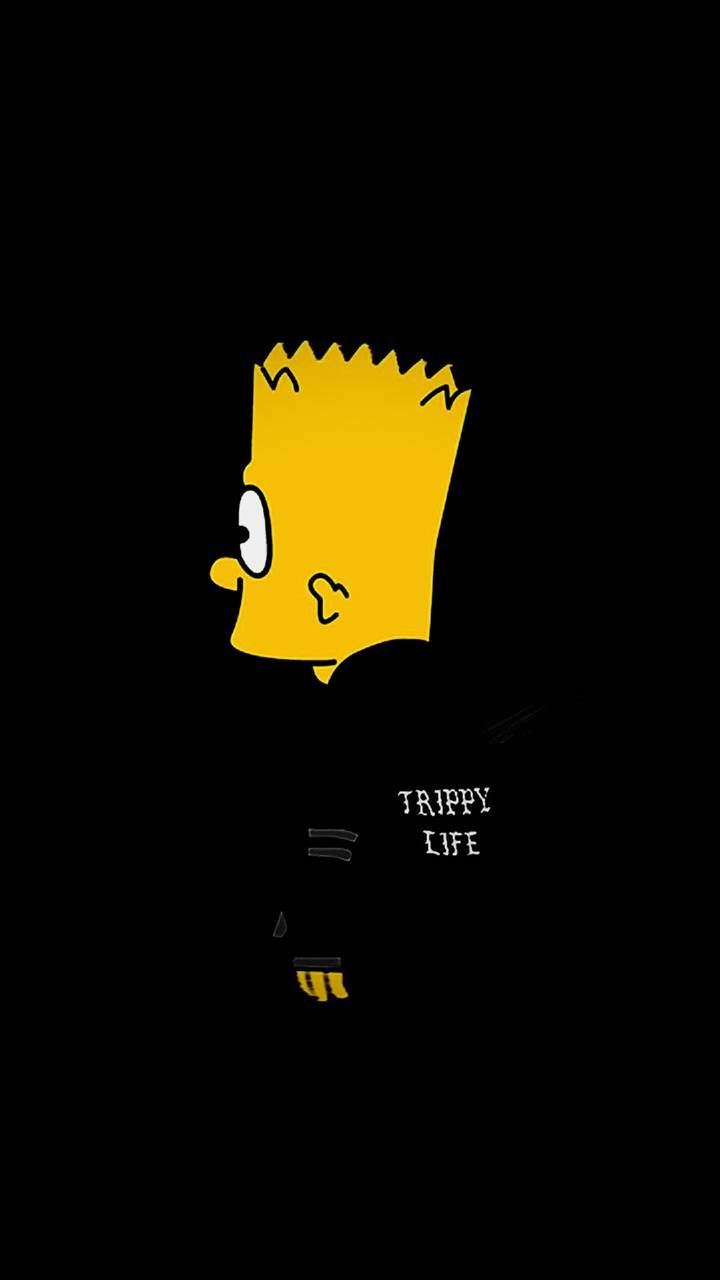 Download Bart Simpson Feels Lost and Depressed Wallpaper