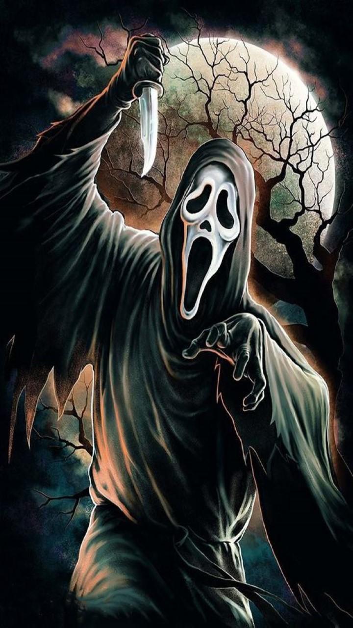 Ghost Face Phone Wallpapers Wallpaper Cave