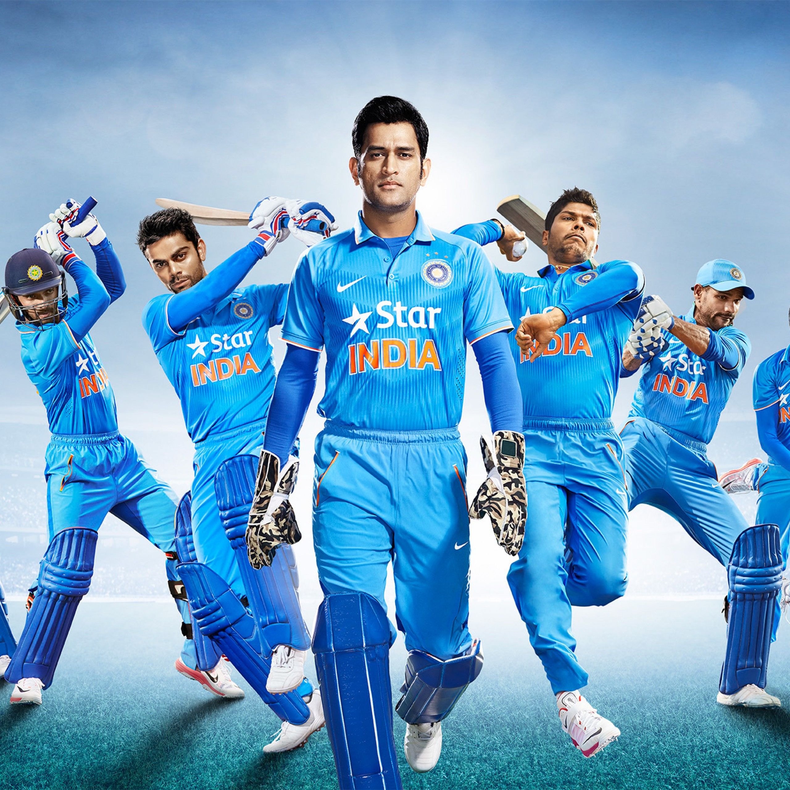 Wallpaper Team India, National cricket team, Indian Cricket Team, MS Dhoni, Sports,. Wallpaper for iPhone, Android, Mobile and Desktop