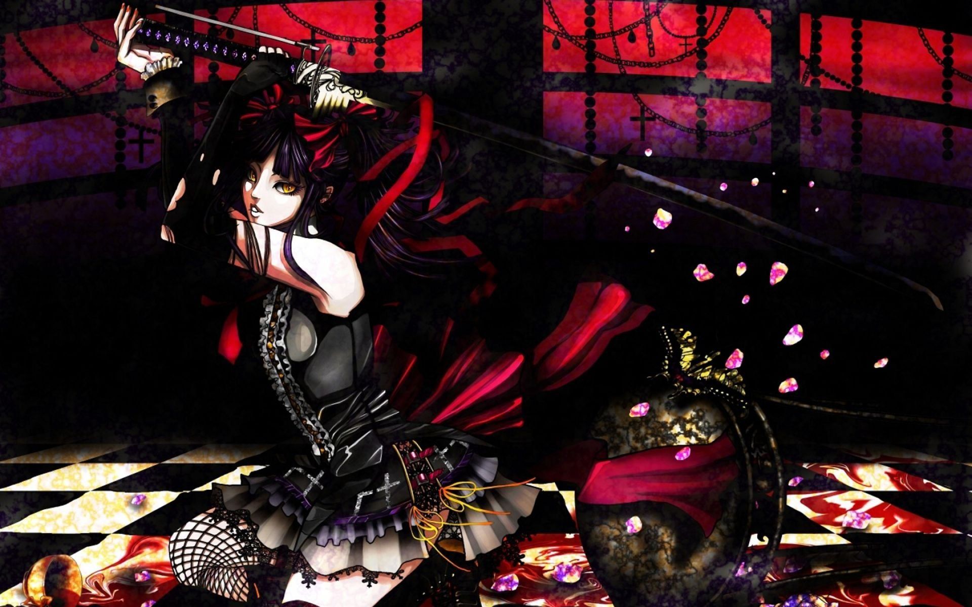 Beautiful Goth Anime Wgothic Anime Wallpaper Hdllpapers HD. Anime