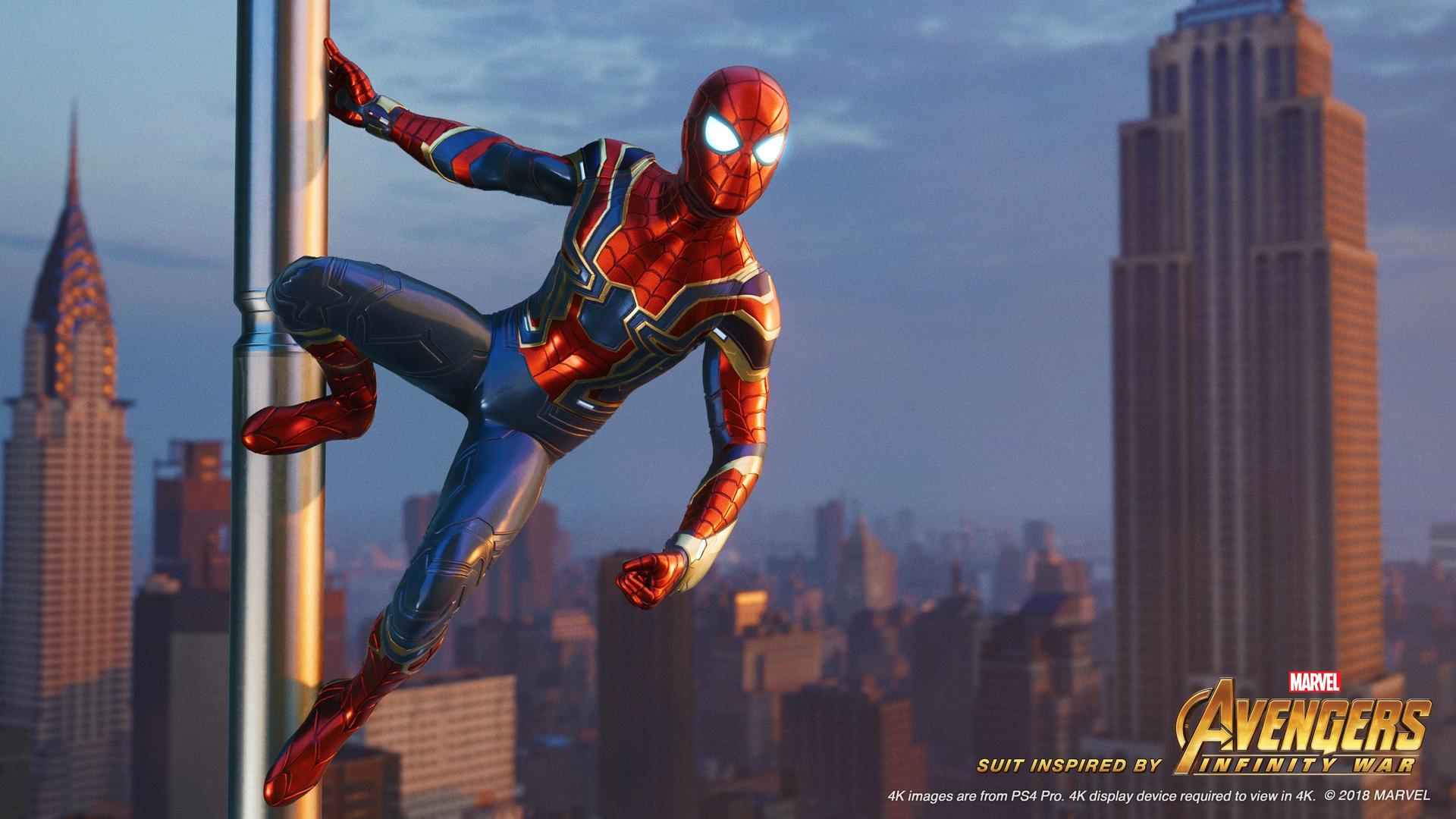 Iron Spider Comes To Marvel's Spider Man On PS4
