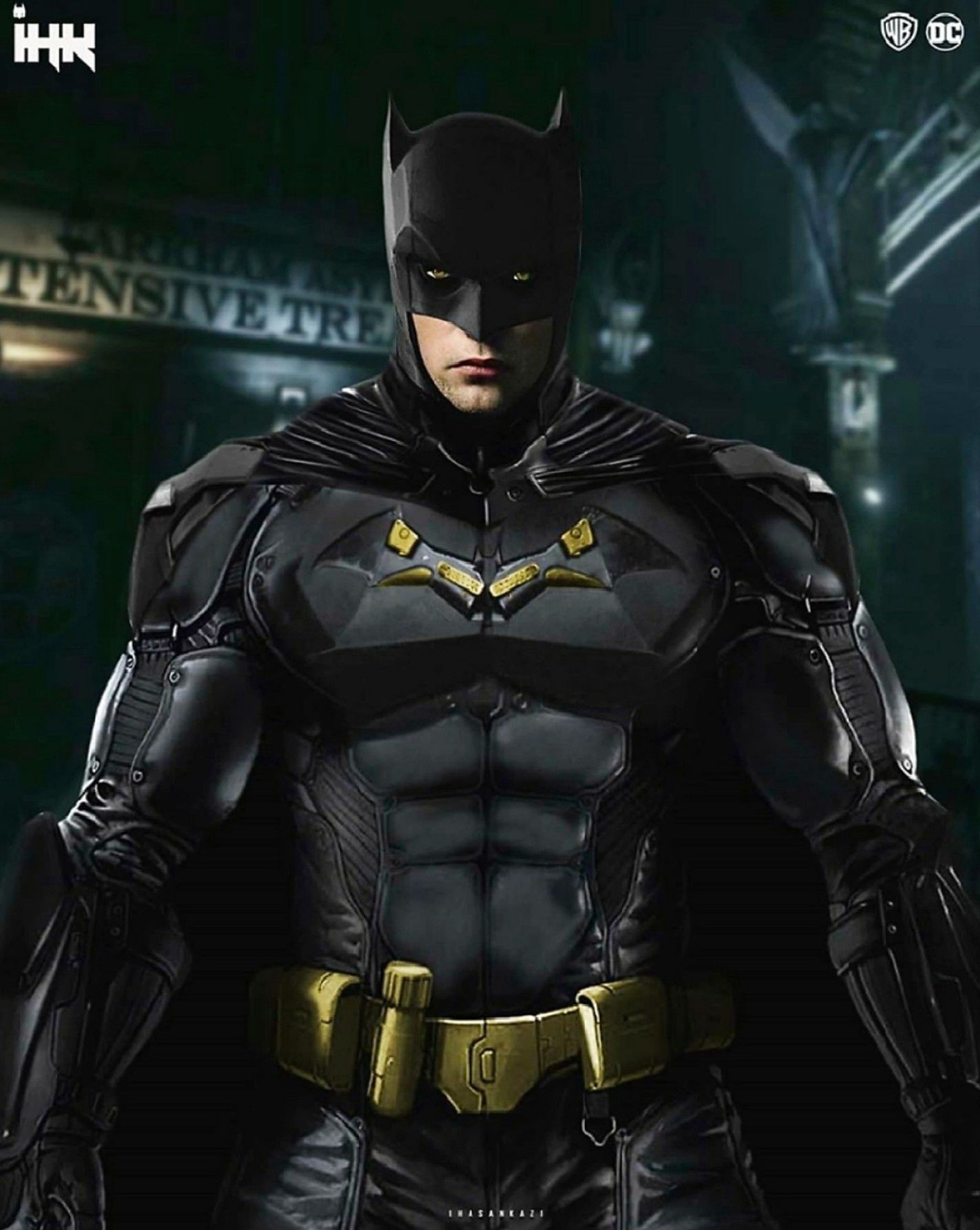 The Batman (2021) Pattinson's Batman Armor Concept Art