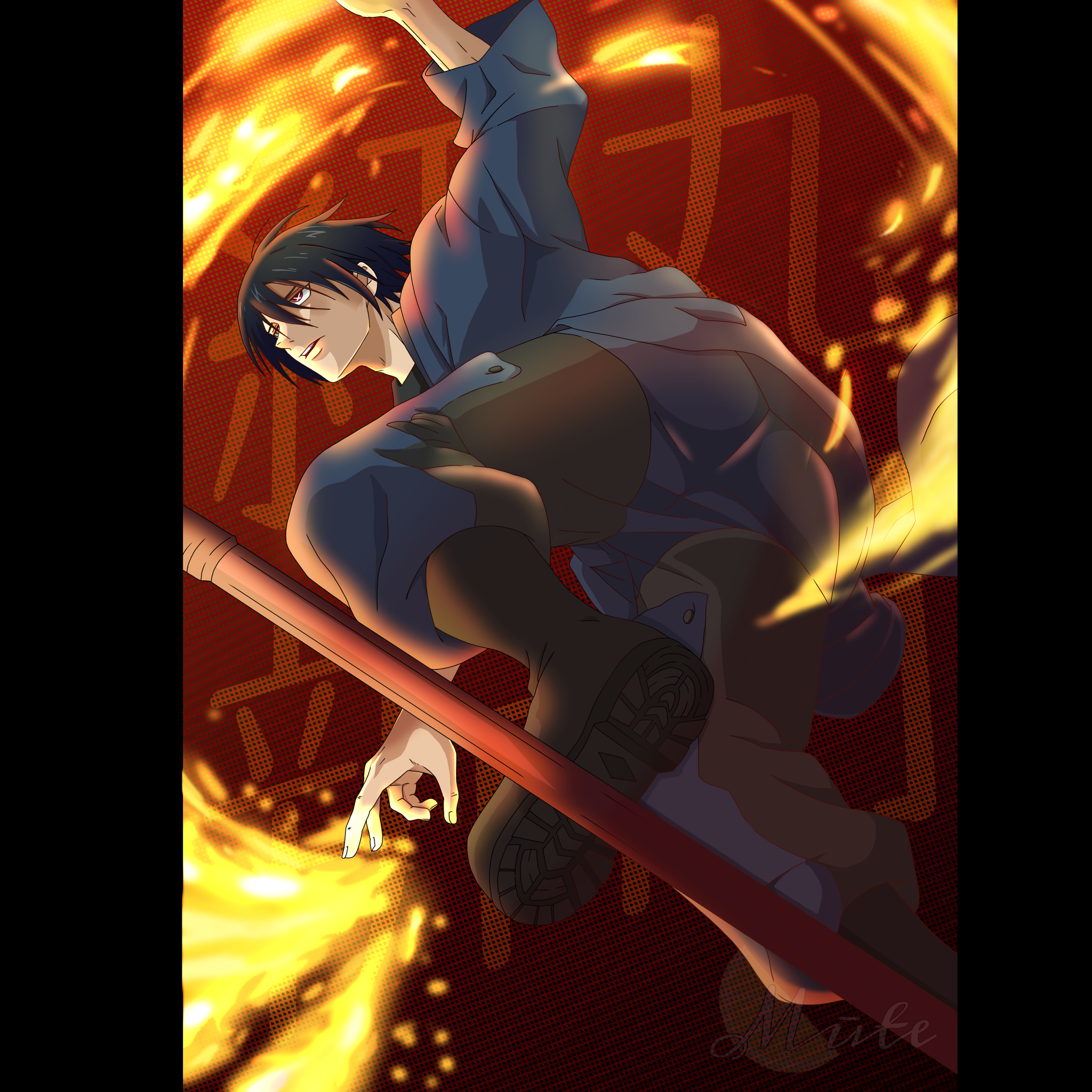 Bennimaru Shimon Fire Force! By Mūte [FB] Color version