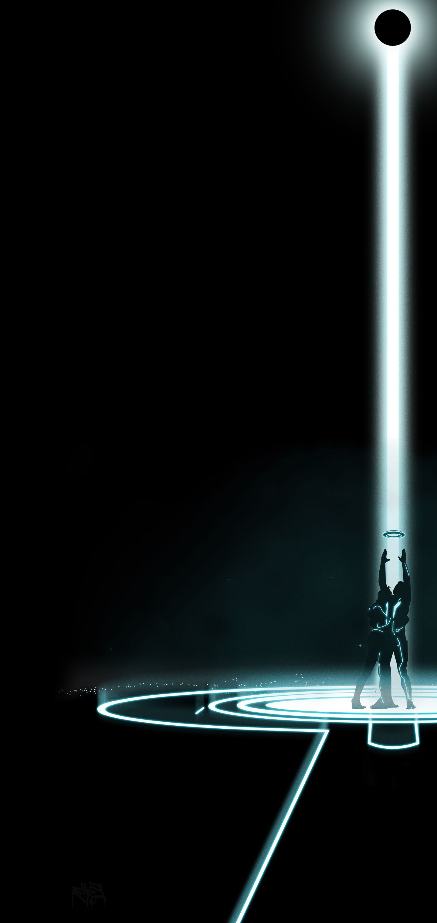 Tron Legacy Communication Tower (S10, AMOLED Friendly)