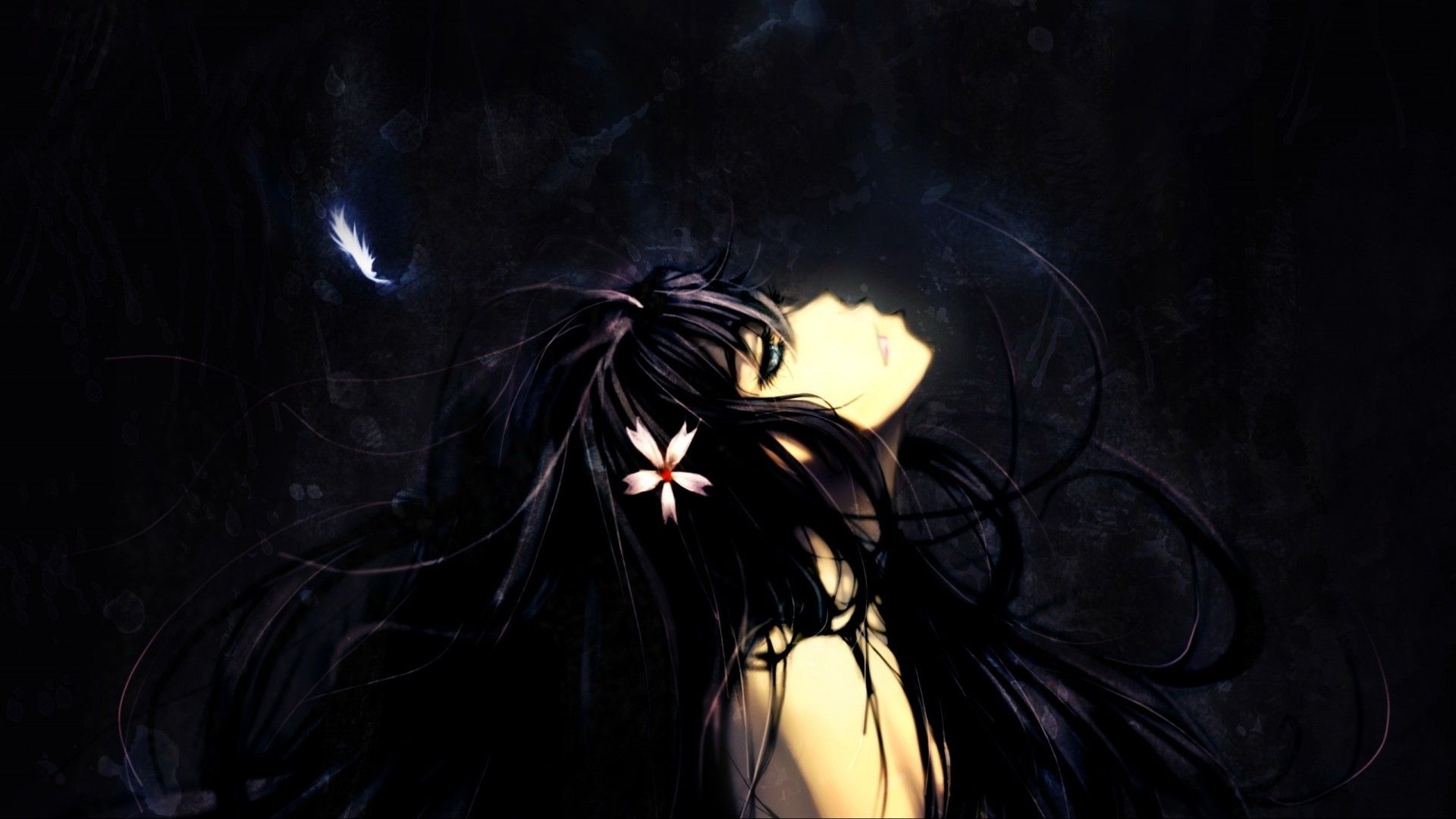 very dark anime girl Picture #127266454