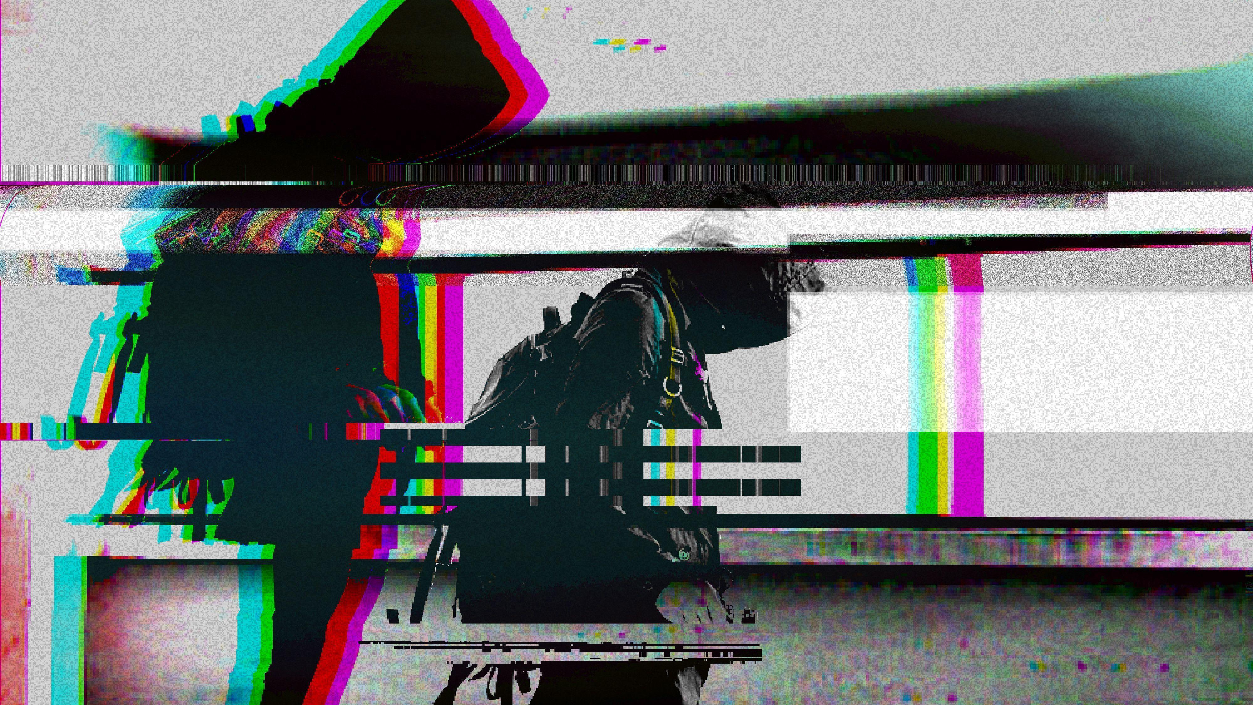 Glitch Aesthetic Wallpaper Free Glitch Aesthetic