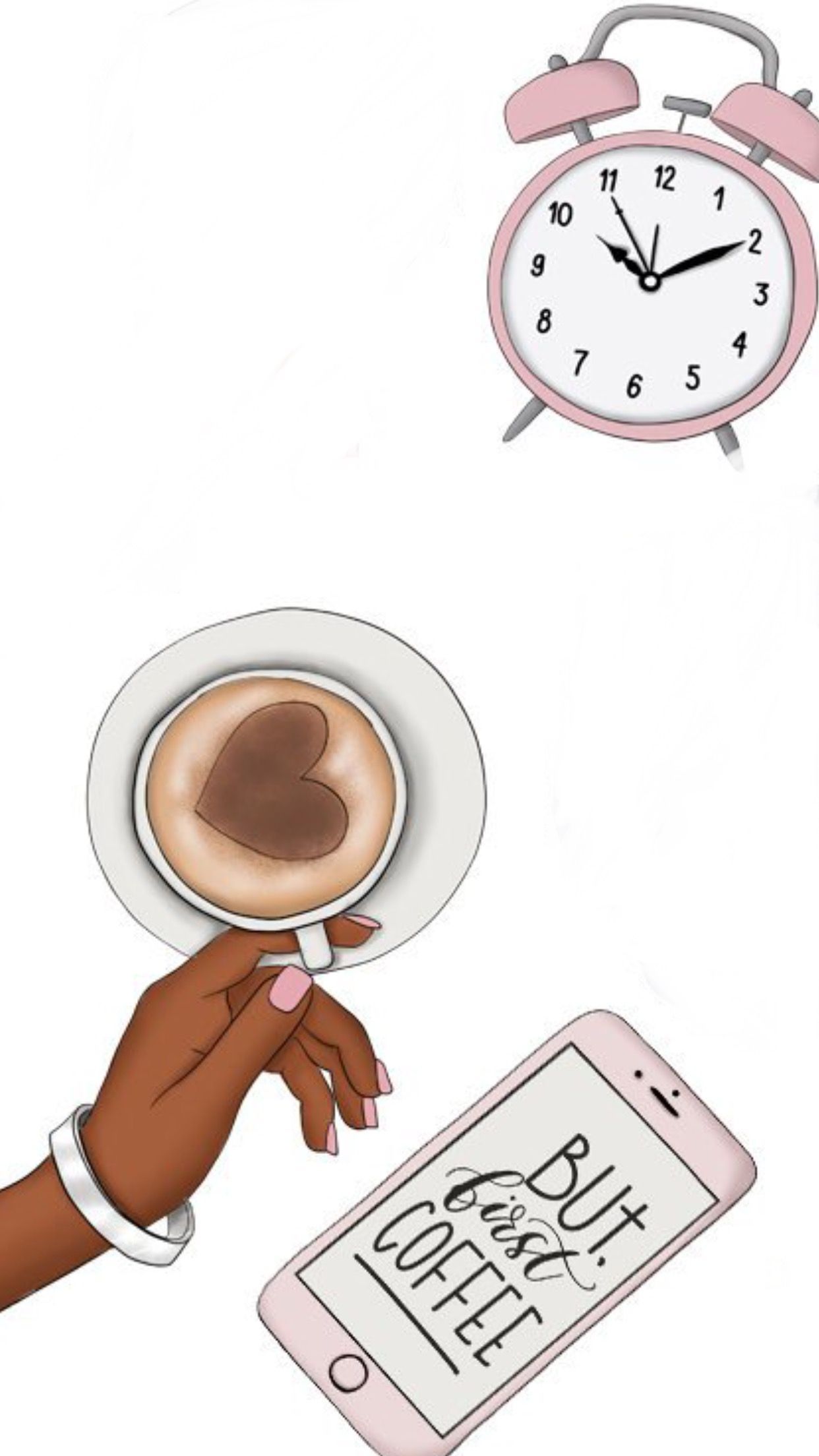 After Morning Devotions That Is ;). iPhone wallpaper, Coffee art, Black girl art