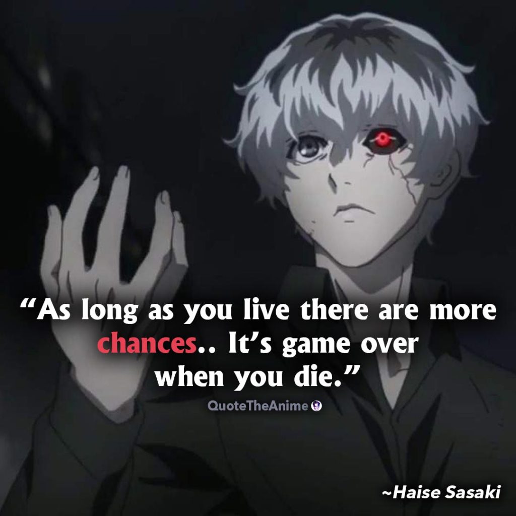 Powerful Tokyo Ghoul Quotes (HQ Image)