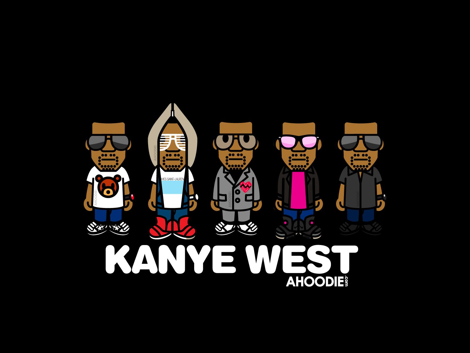 Kanye West Cartoon Wallpaper