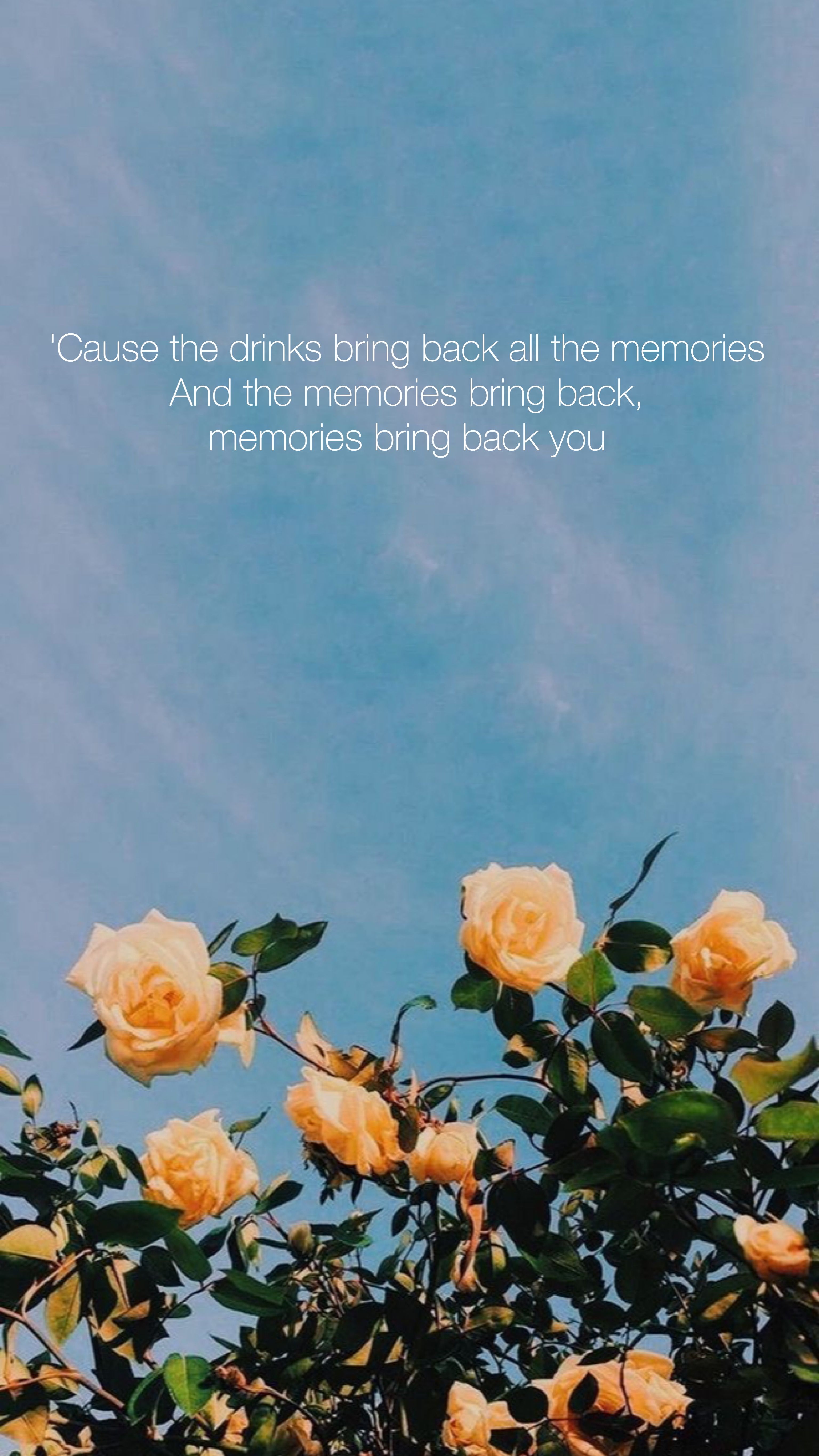 Lyrics #maroon5 #memories #wallpaperquotes #wallpaper Lyrics