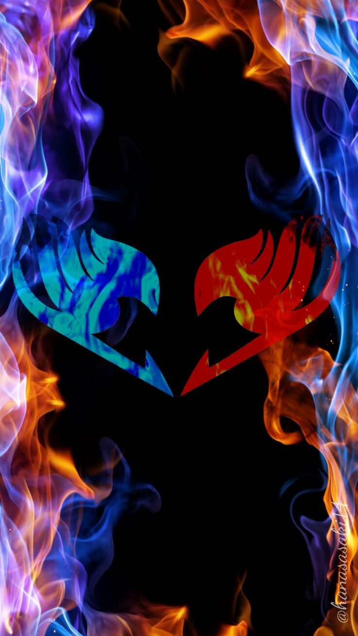 Wallpaper Fairy Tail and Red Fire. Fairy tail emblem