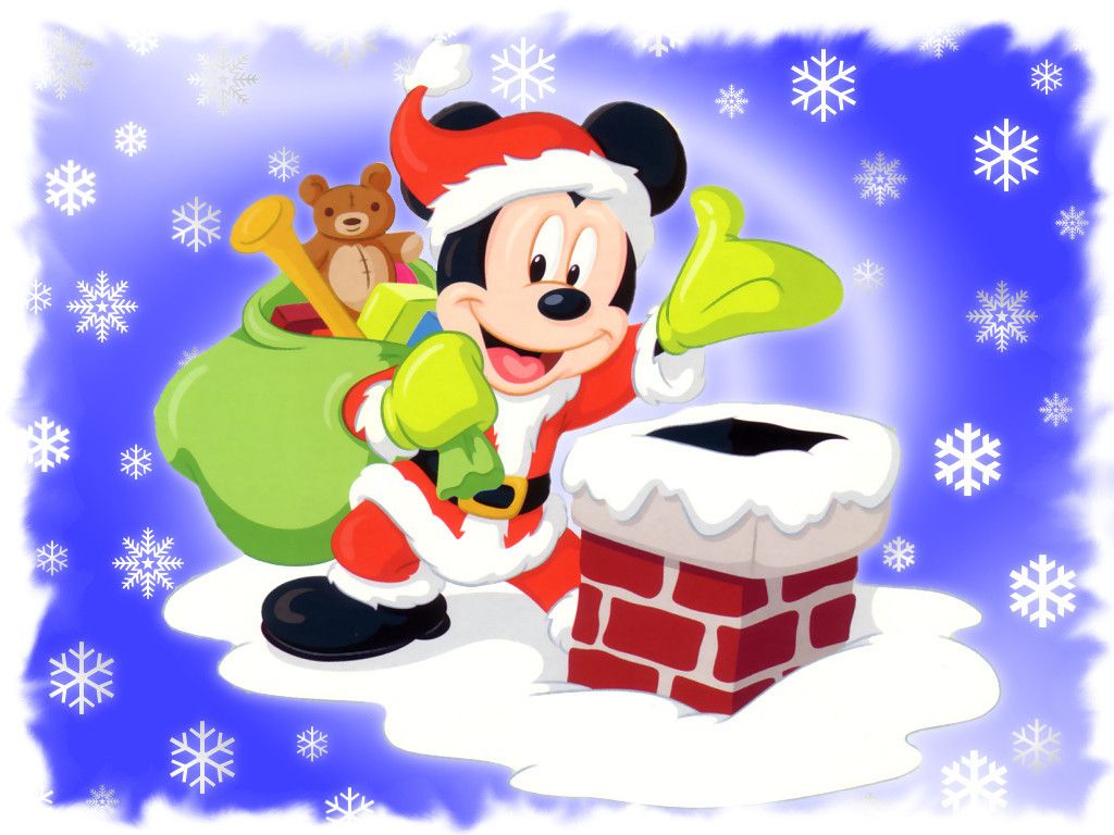 Mouse Christmas Wallpaper. Mickey Mouse