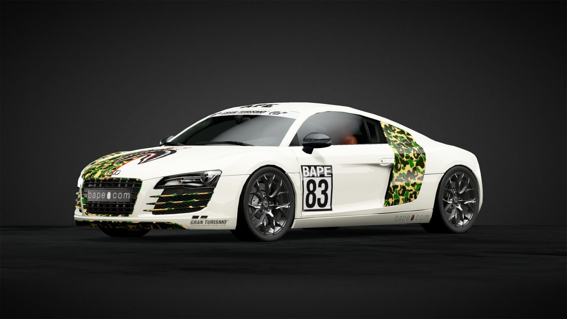 A Bathing Ape Audi Livery by yung_turismo. Community. Gran