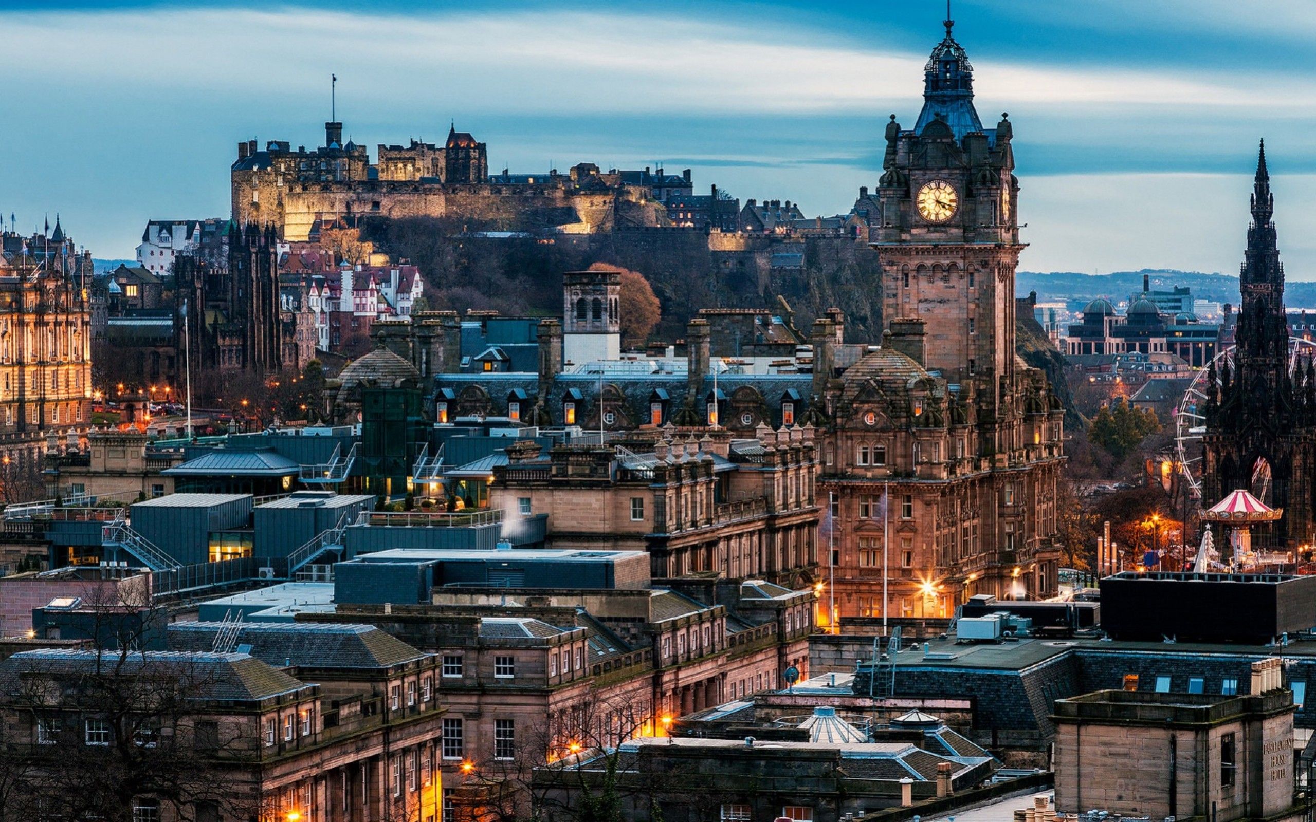 Wonderful view of Edinburgh HD Wallpaper 13 Retina Macbook Pro