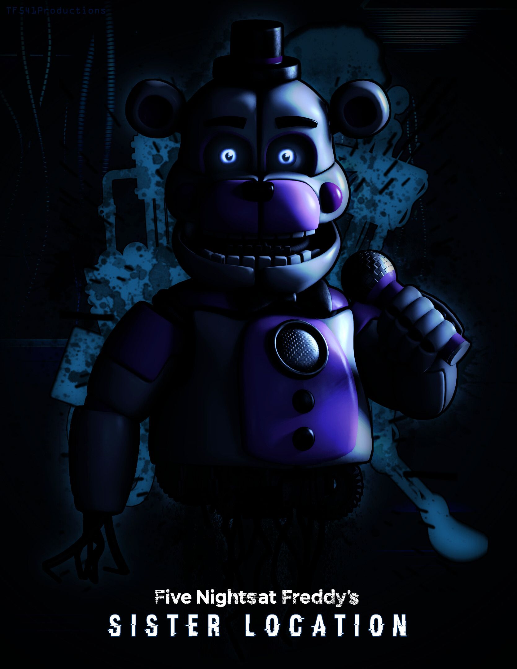 Five Nights At Freddy's Nights At Freddy's Sister Location Funtime Freddy Wallpaper & Background Download