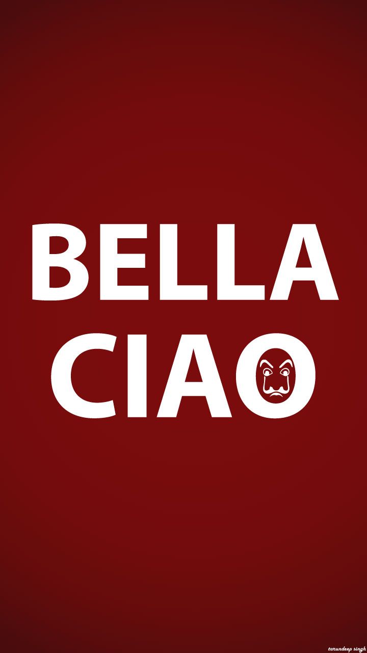 Bella Ciao. Money Heist. Friends tv, iPhone wallpaper full hd, Ciao