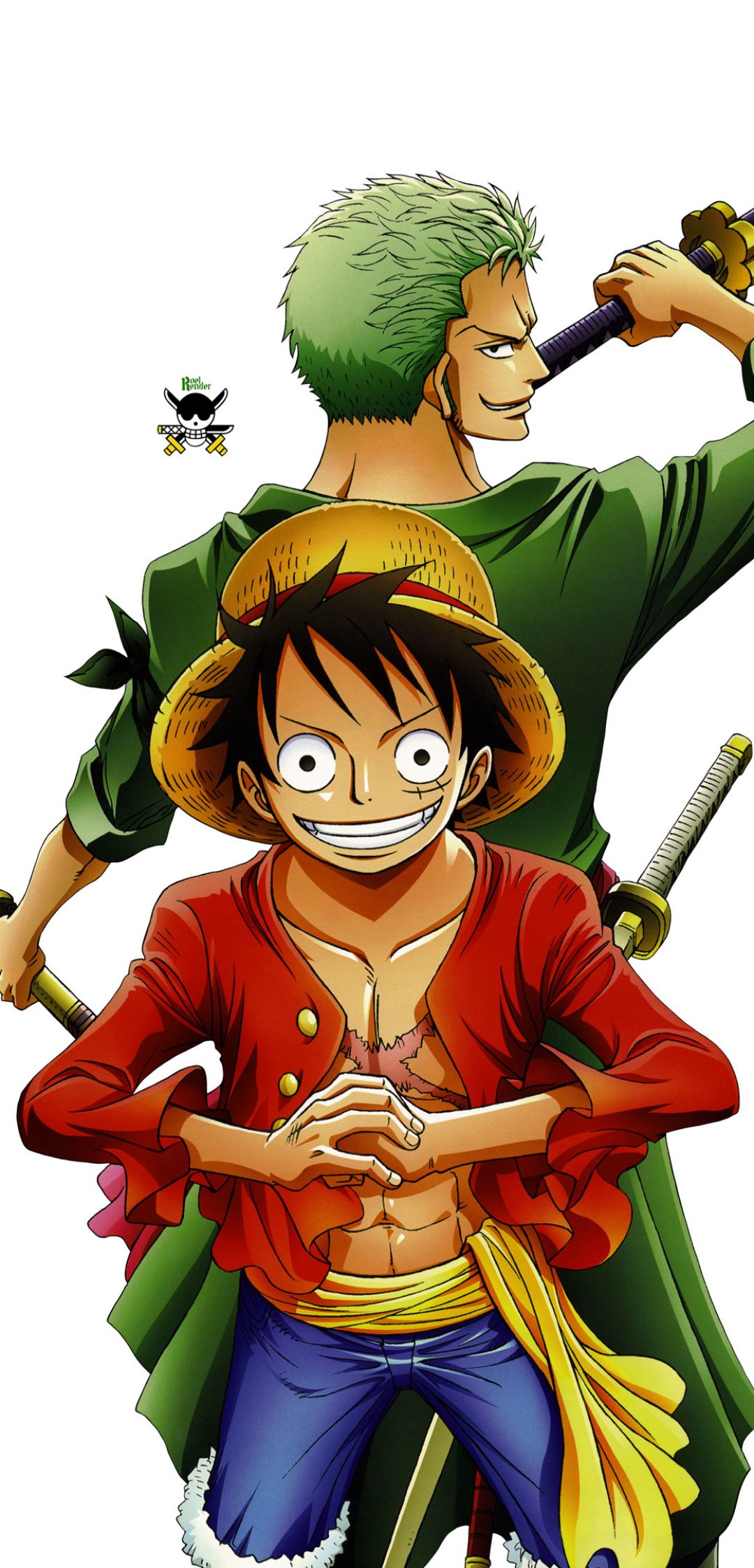 Zoro, anime, chopper, one piece, roronoa, HD phone wallpaper