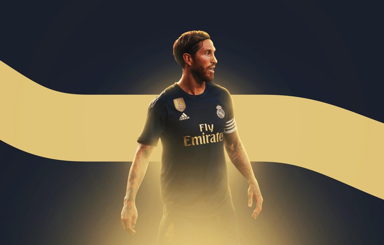 Wallpaper Football, Sport, Soccer, Defender, Sergio Ramos, Spanish