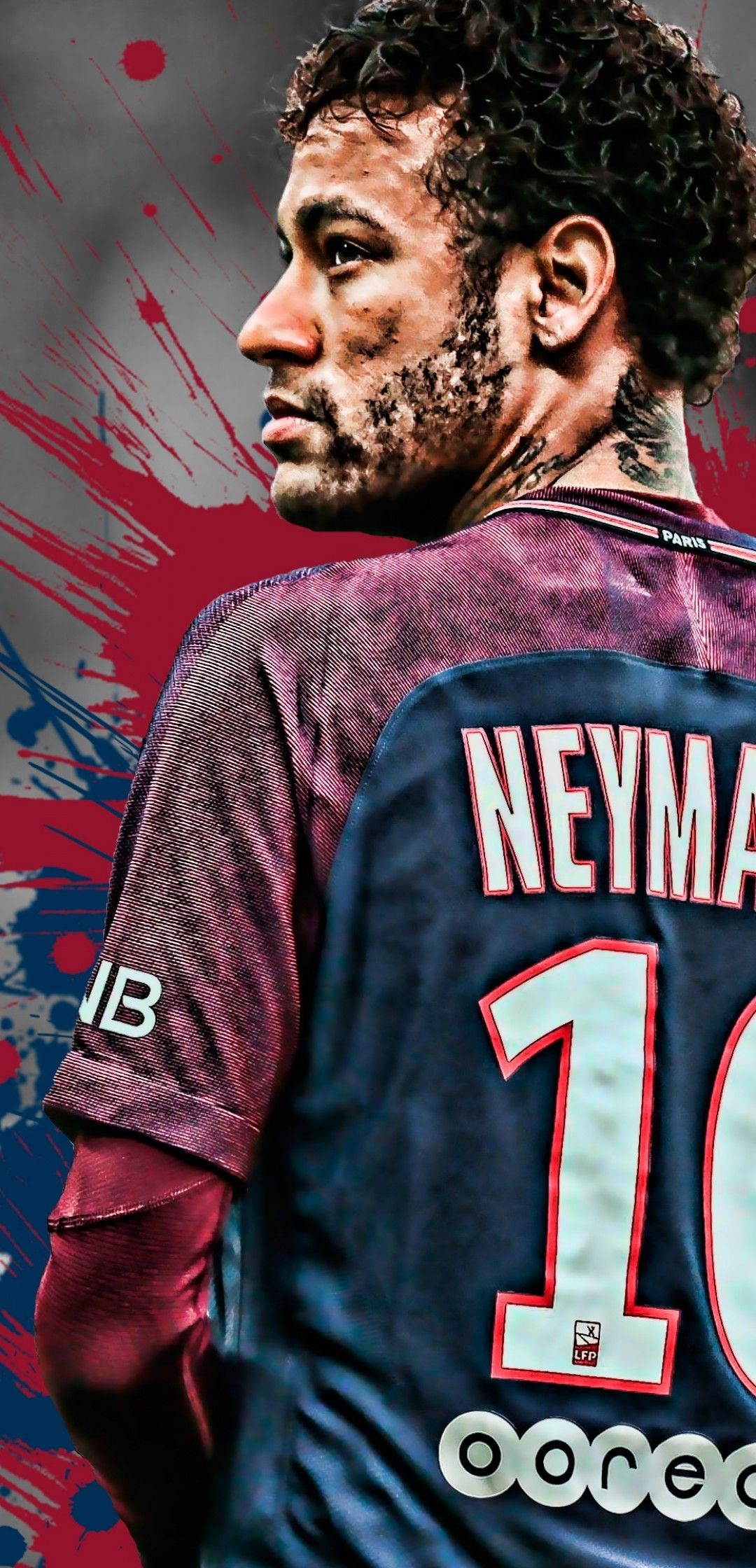 Download 1080x2240 Neymar, Psg, Football Player Wallpaper