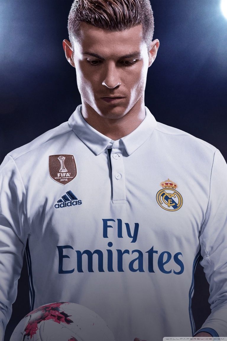 Cristiano Ronaldo FIFA 18 Ultra HD Desktop Background Wallpaper