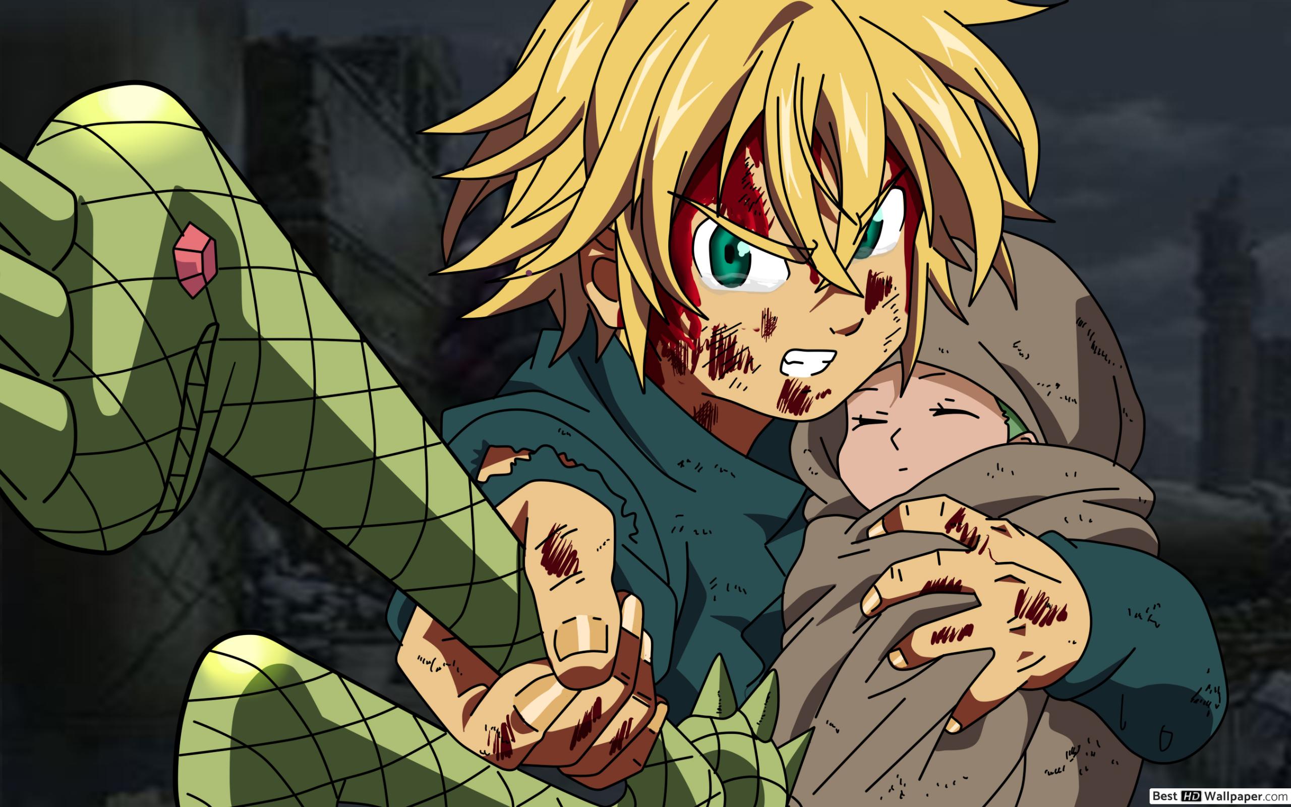 The Seven Deadly Sins & Elizabeth Liones HD wallpaper