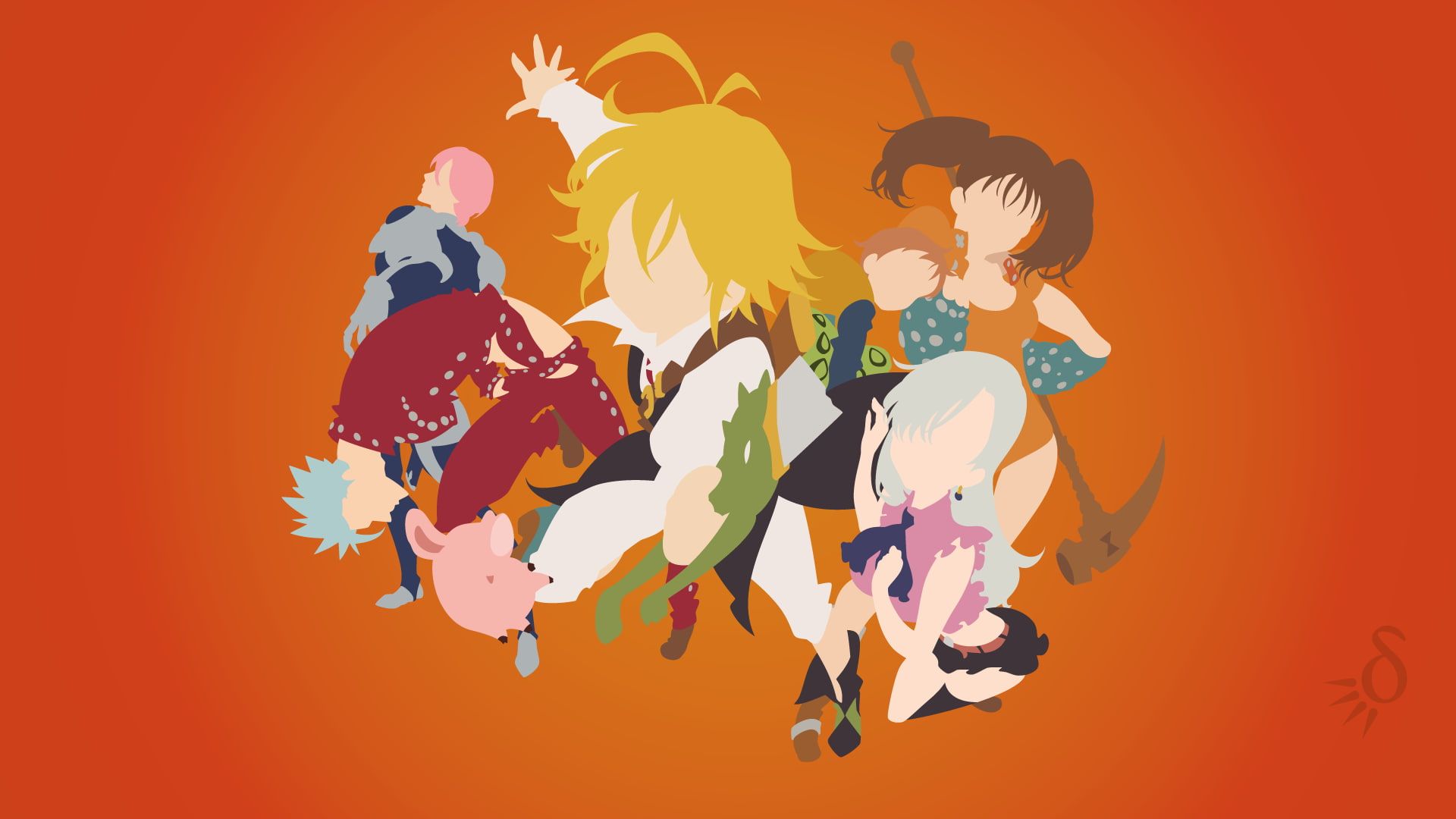 Meliodas From Seven Deadly Sin, Anime, Nanatsu No Taizai