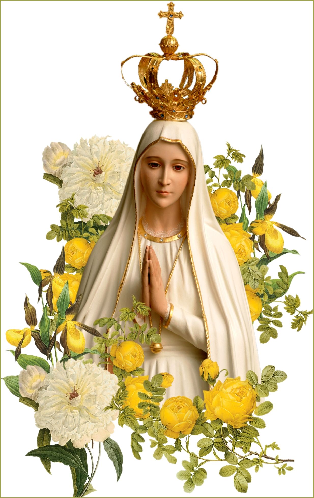 Our Lady of the Rosary Wallpaper. Lady