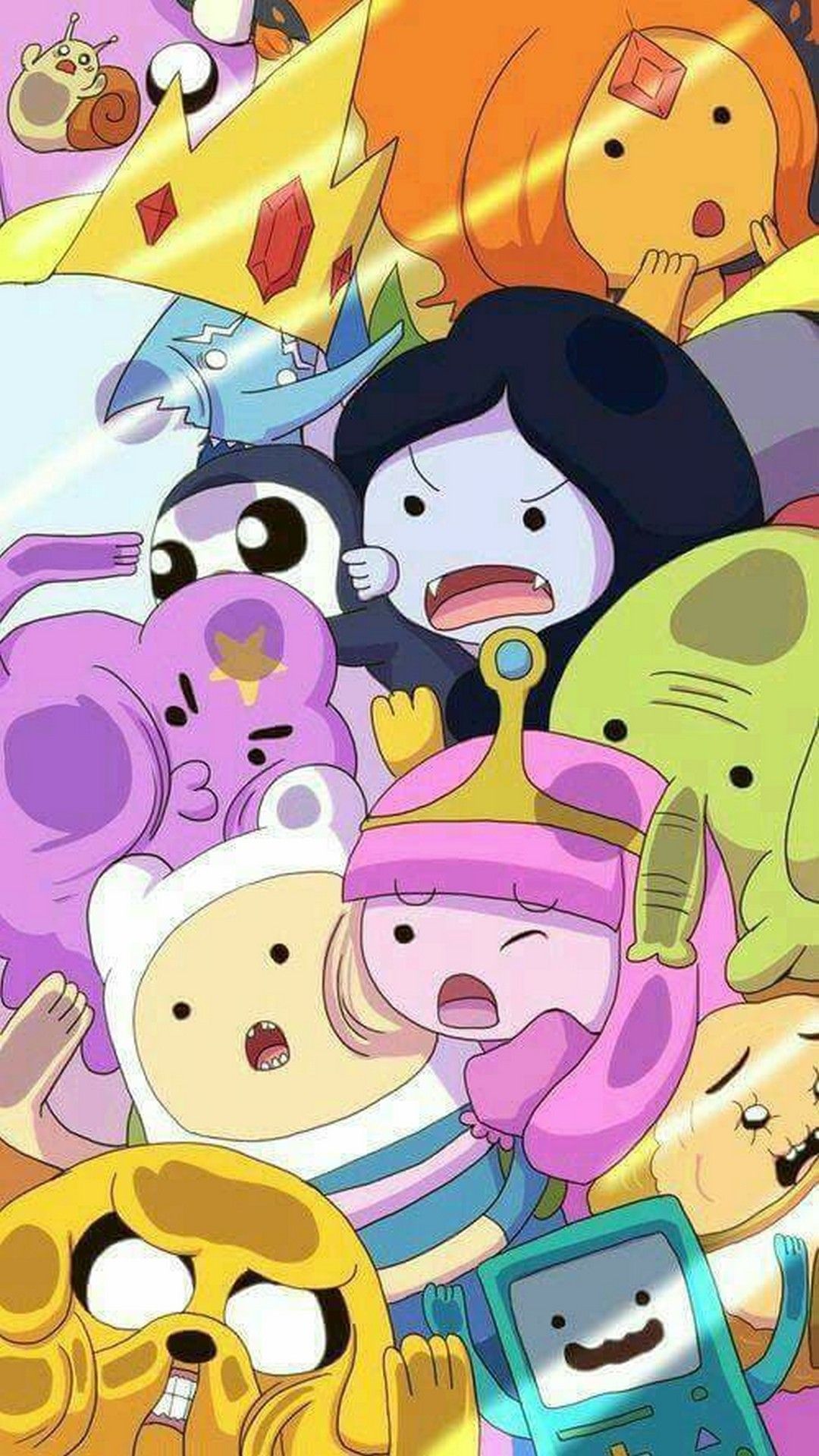 Adventure Time Cartoon Network iPhone 8 Wallpaper Cute