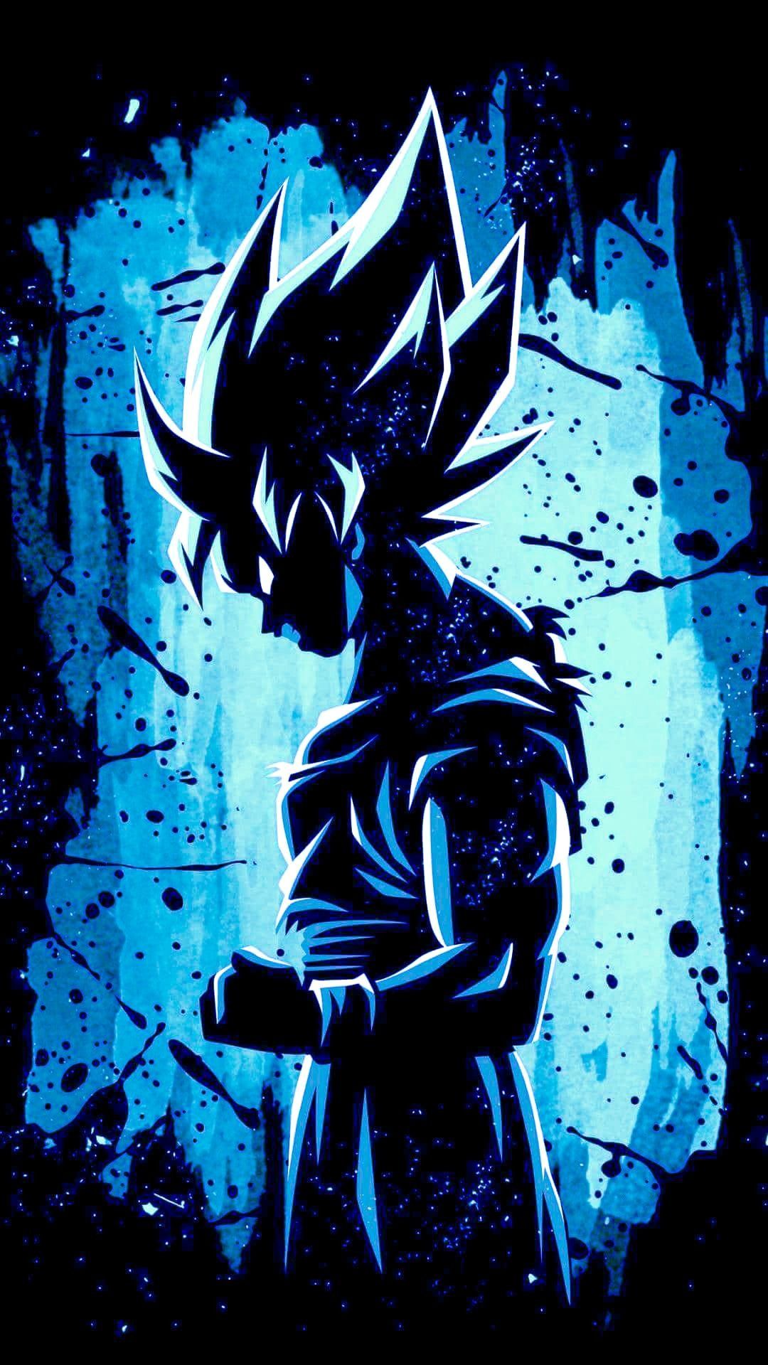 Inspirational Goku Live Wallpaper iPhone 7 Wall Black #wallpaper