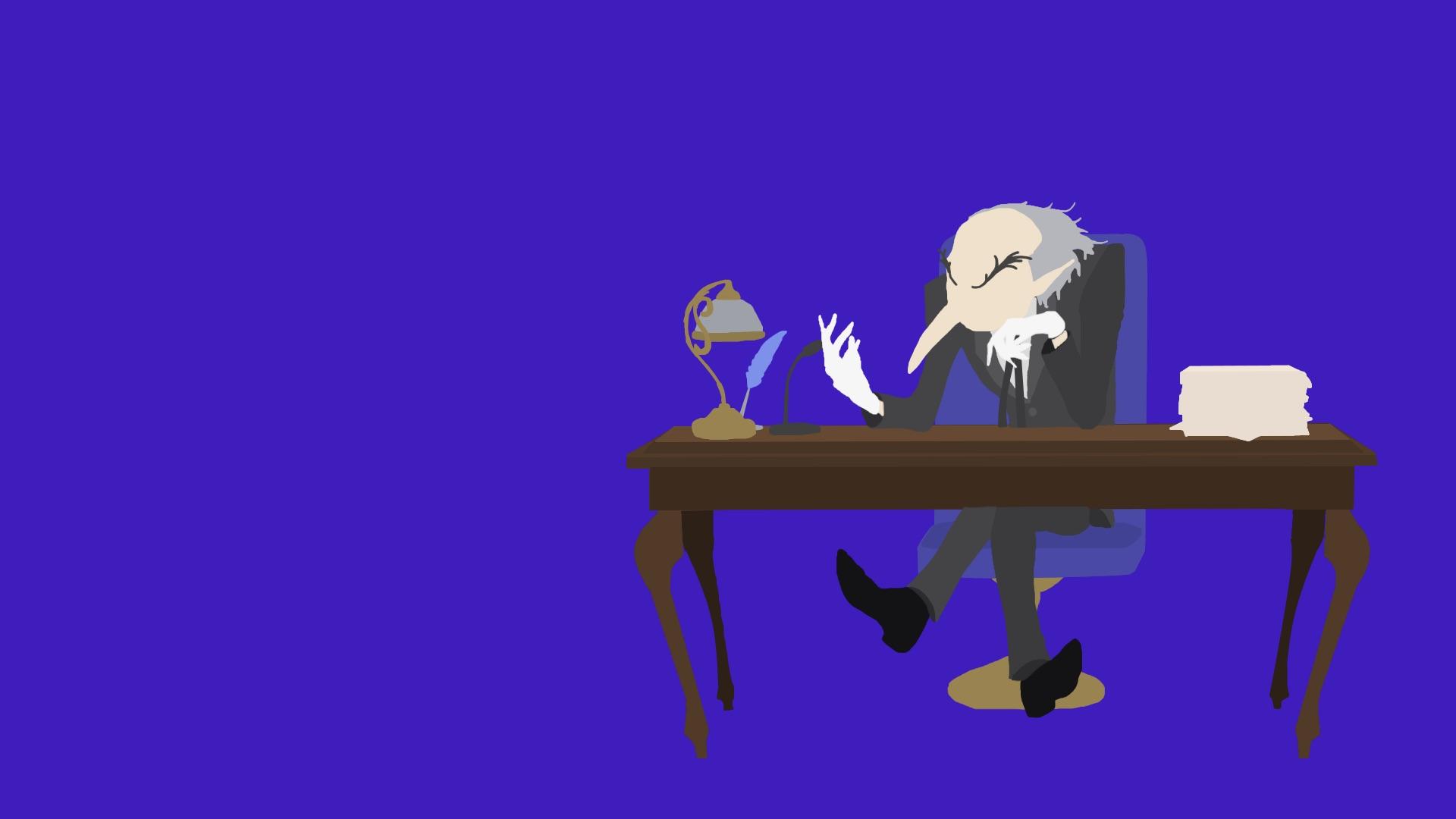 Made a minimalist wallpaper of Igor