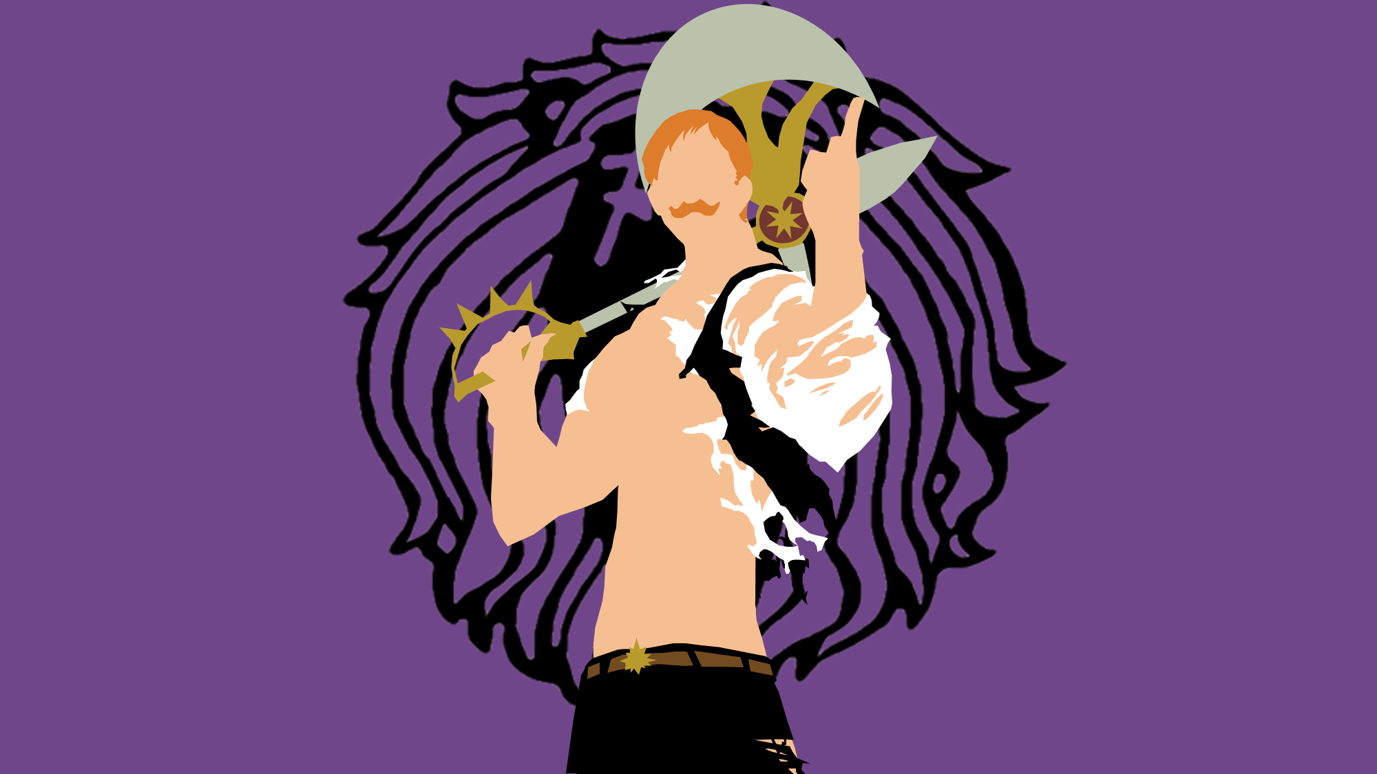 Escanor from Seven Deadly Sins