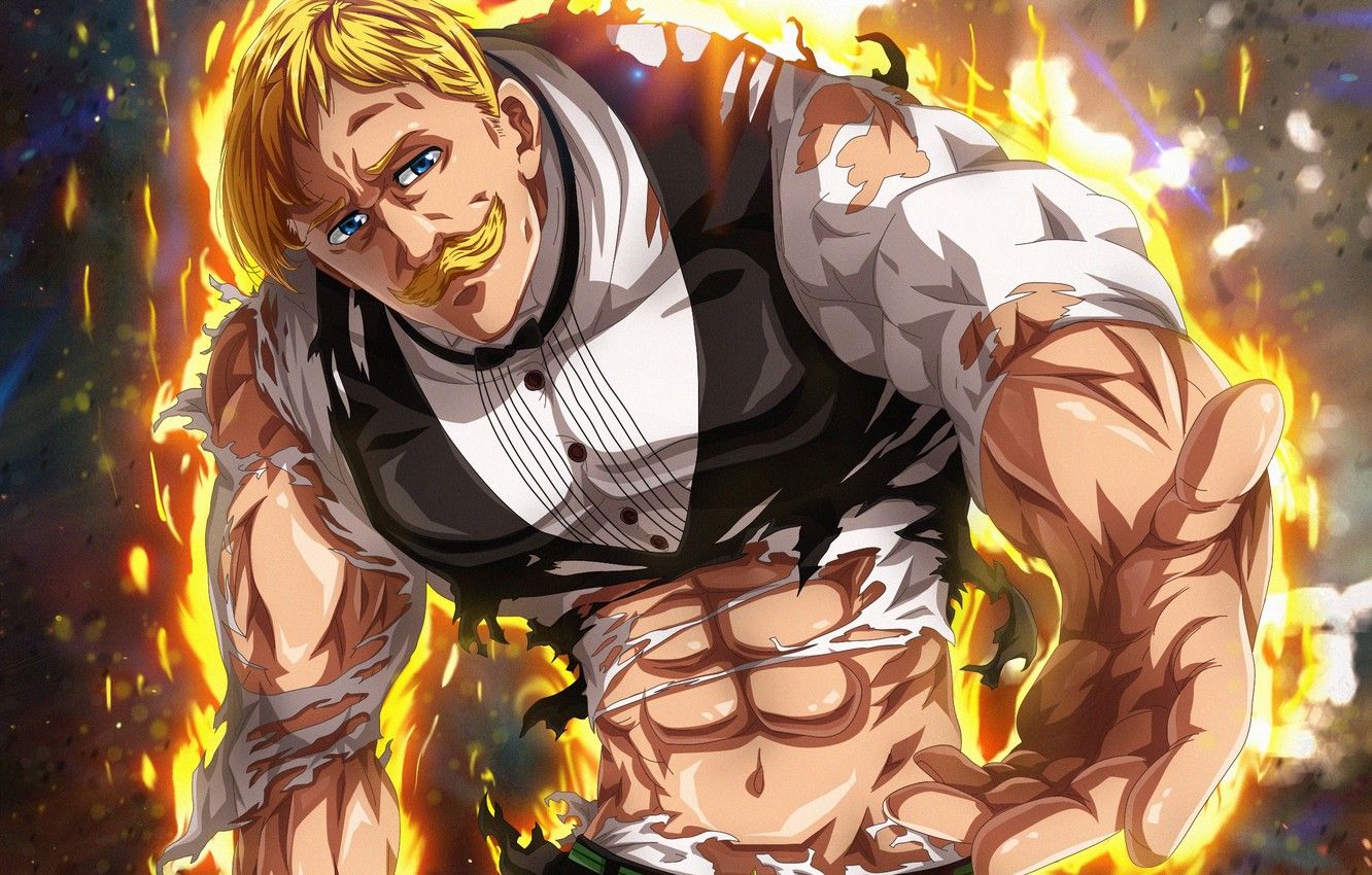 Photo Wallpaper Male, Nanatsu No Taizai, The Seven No