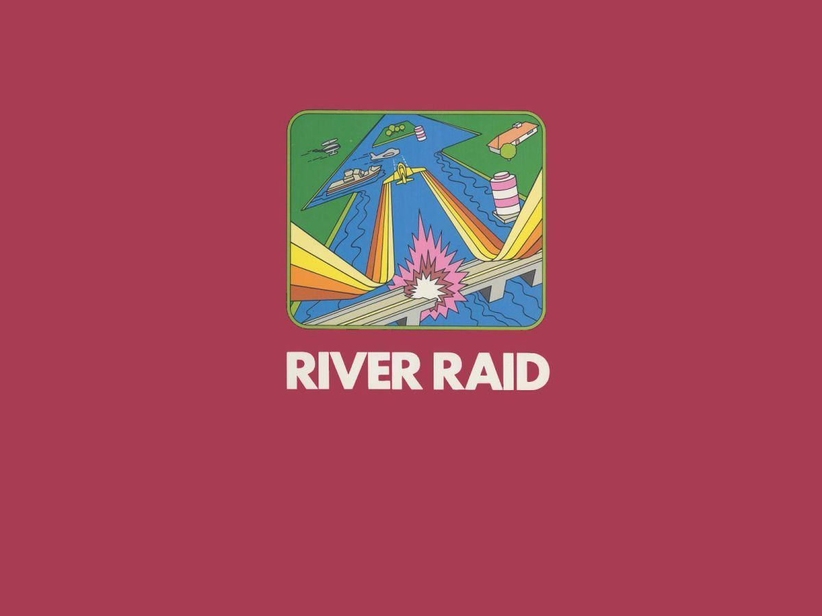 Atari River Raid Wallpaper. Cool wallpaper, Retro video games, Raid