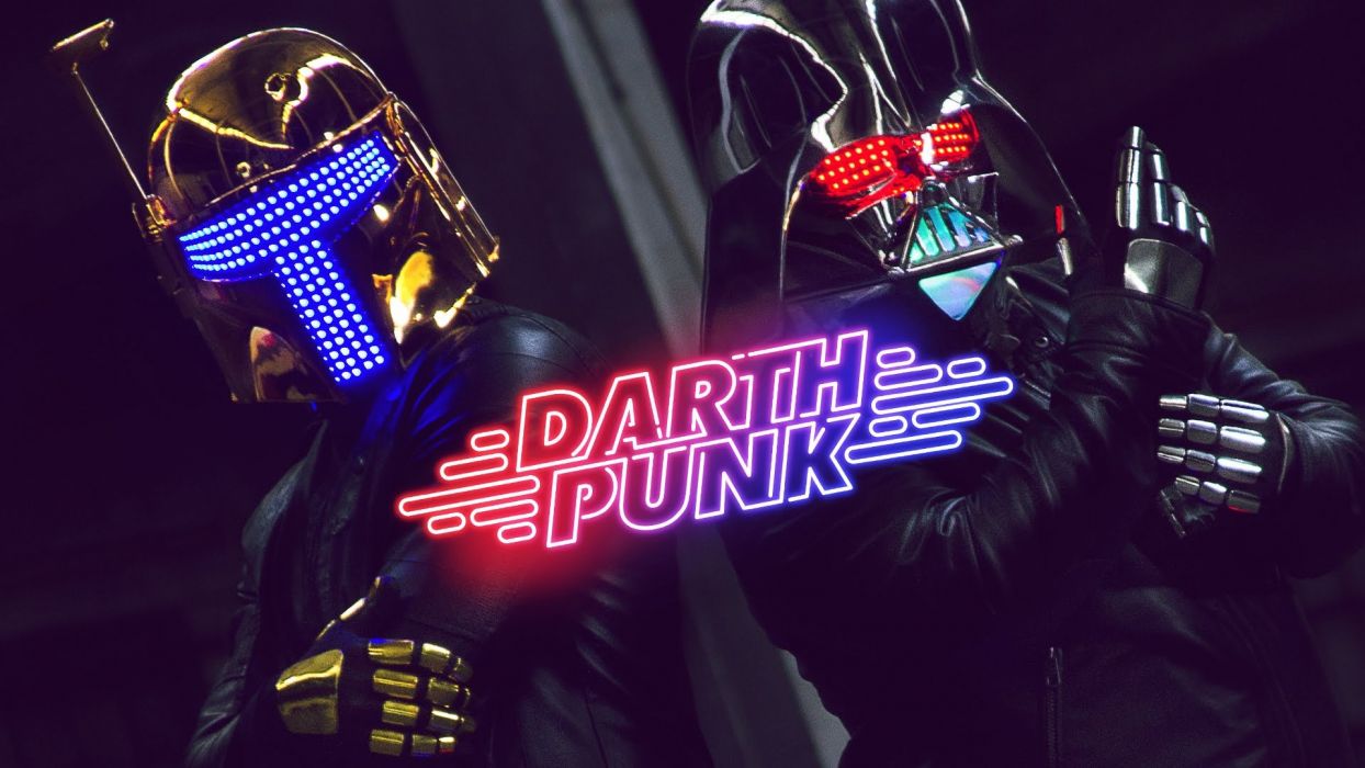 DAFT PUNK dubstep electro house dance disco electronic robot