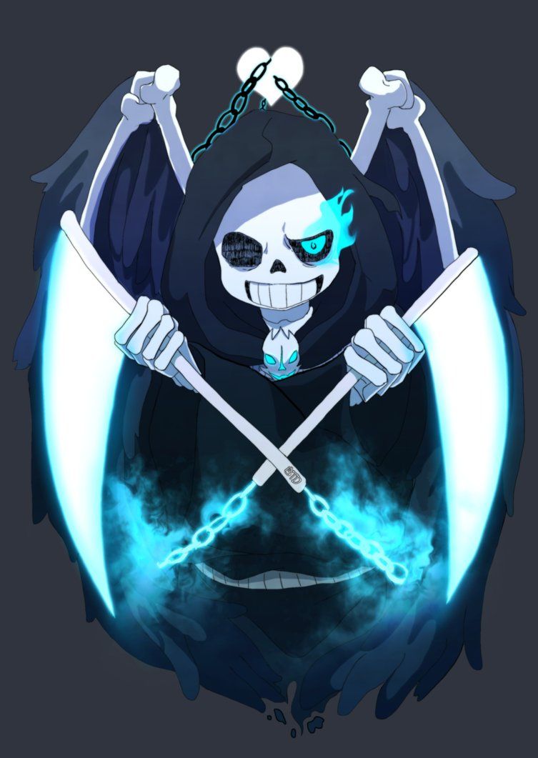 Reaper Sans wallpaper by DragonGirlRed - Download on ZEDGE™