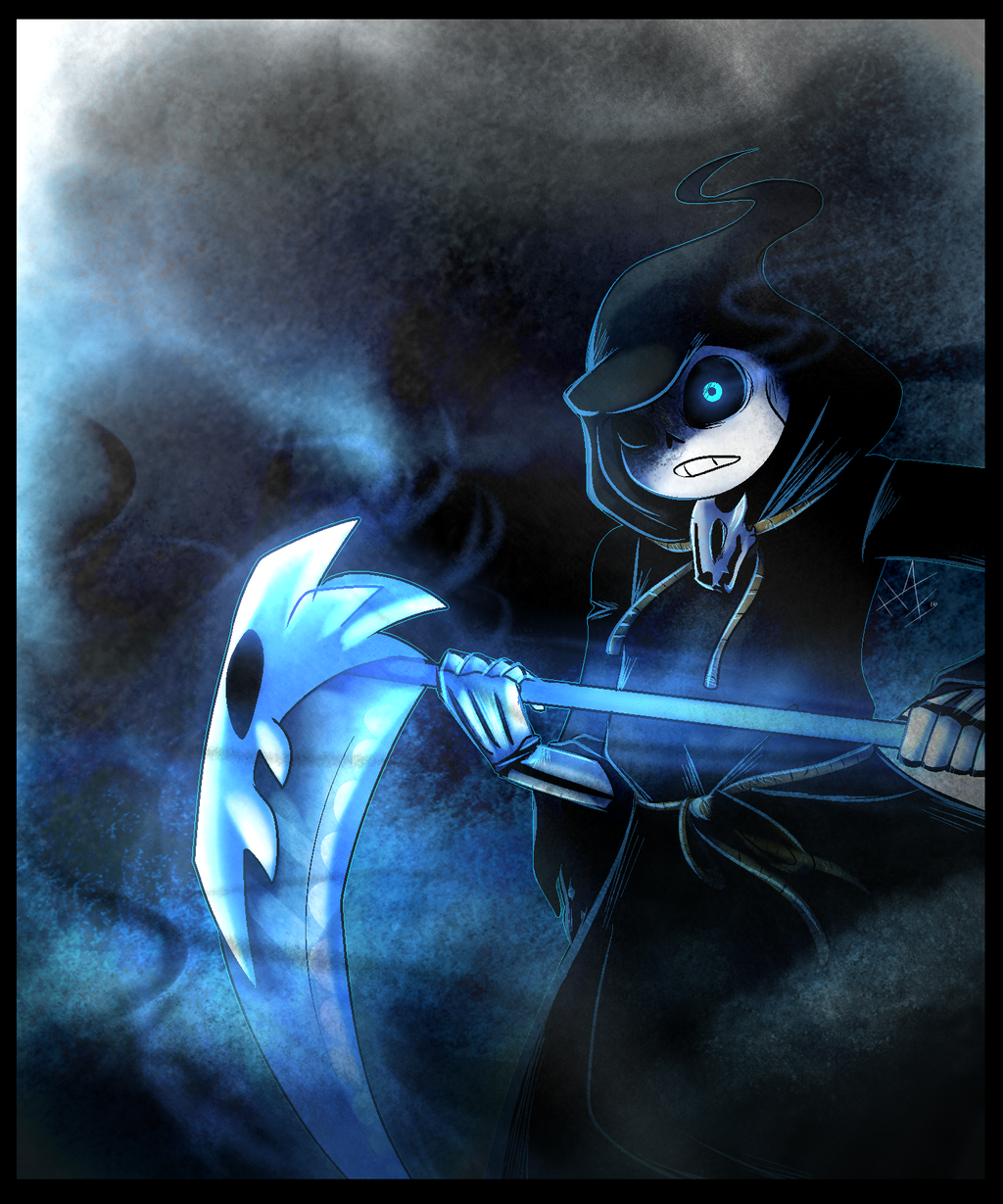 Reapertale Sans Battle Sprite , Png Download - Reapertale Sans