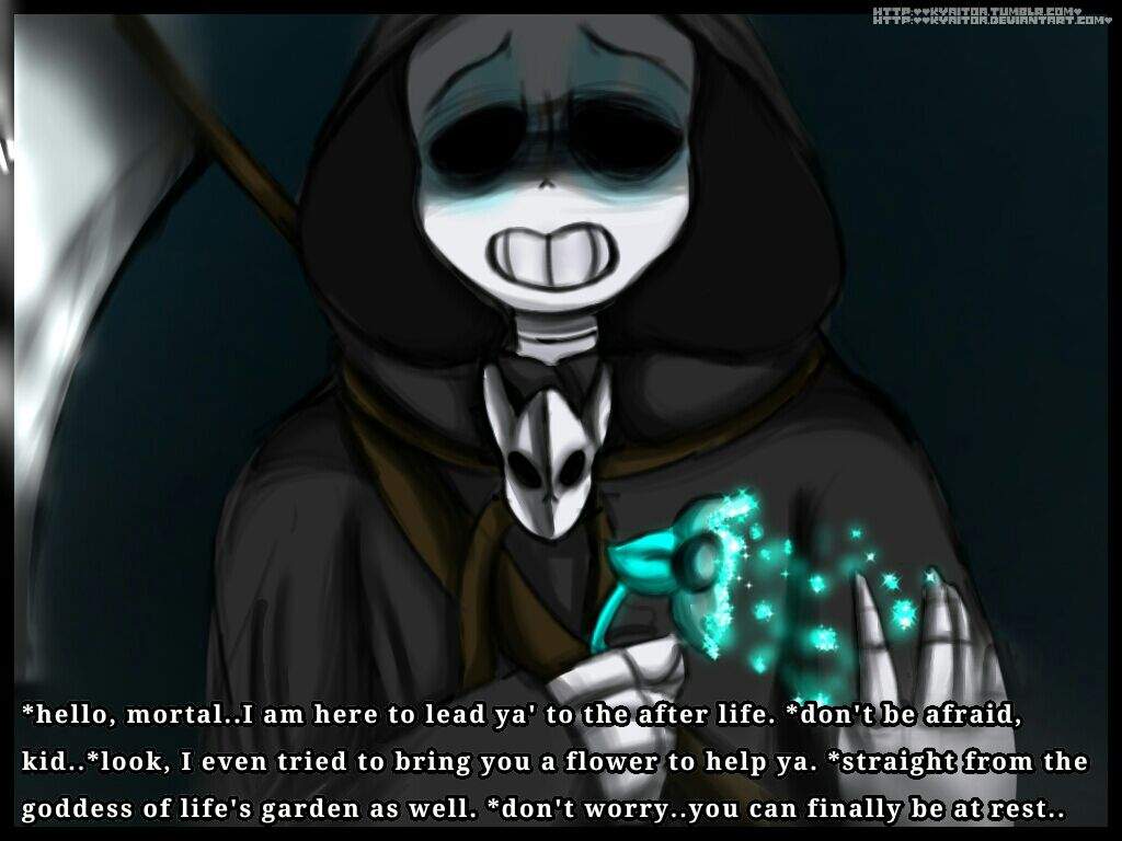 ReaperTale Sans, Undertale AU Sans Info