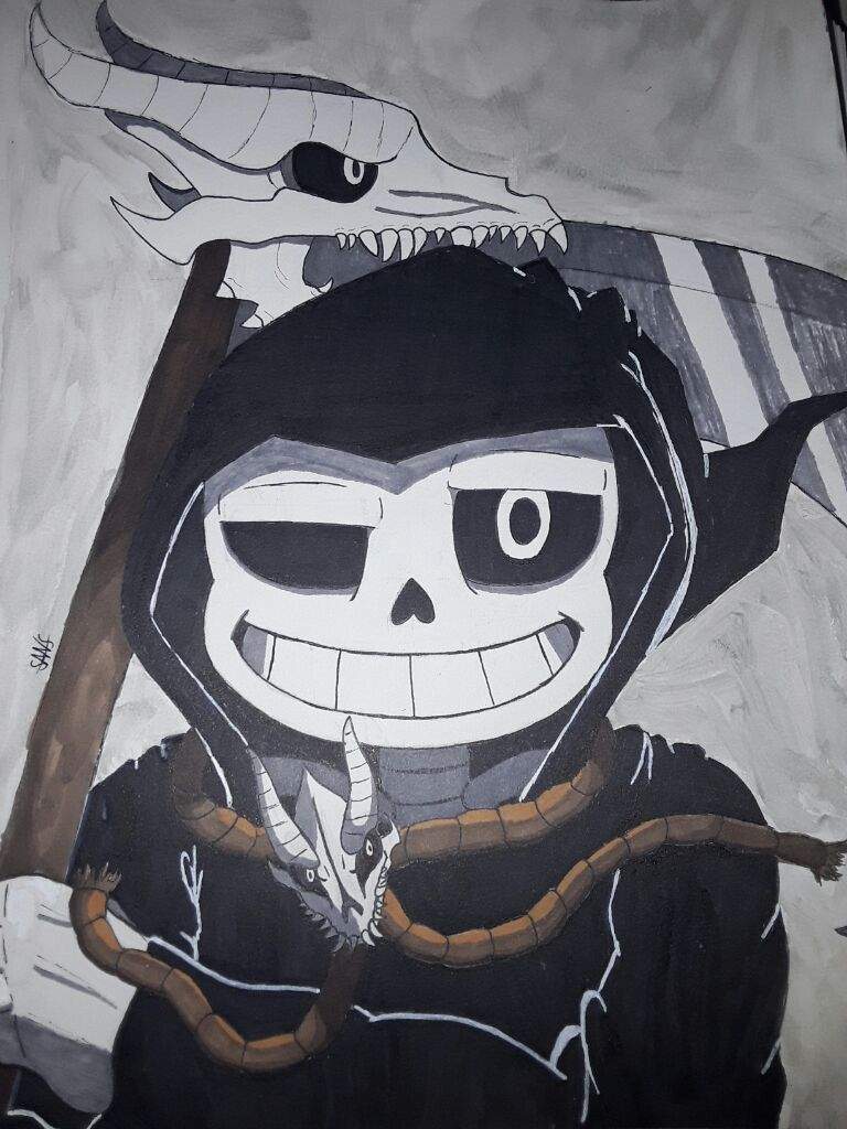 Reaper sans Nastia ink - Illustrations ART street